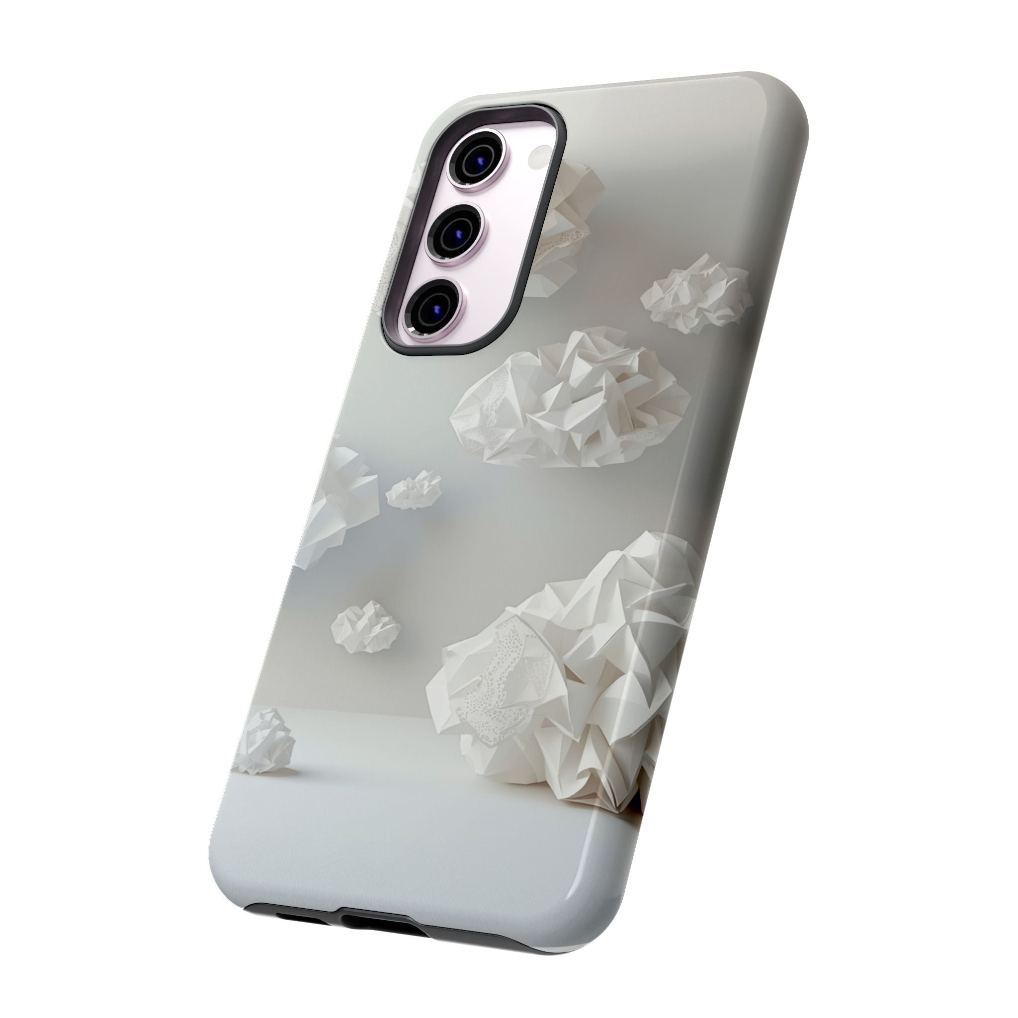 Origami Clouds - Tough Phone Case