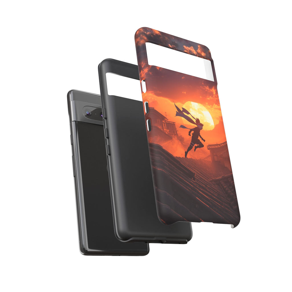 Ninja Sunset - Tough Phone Case
