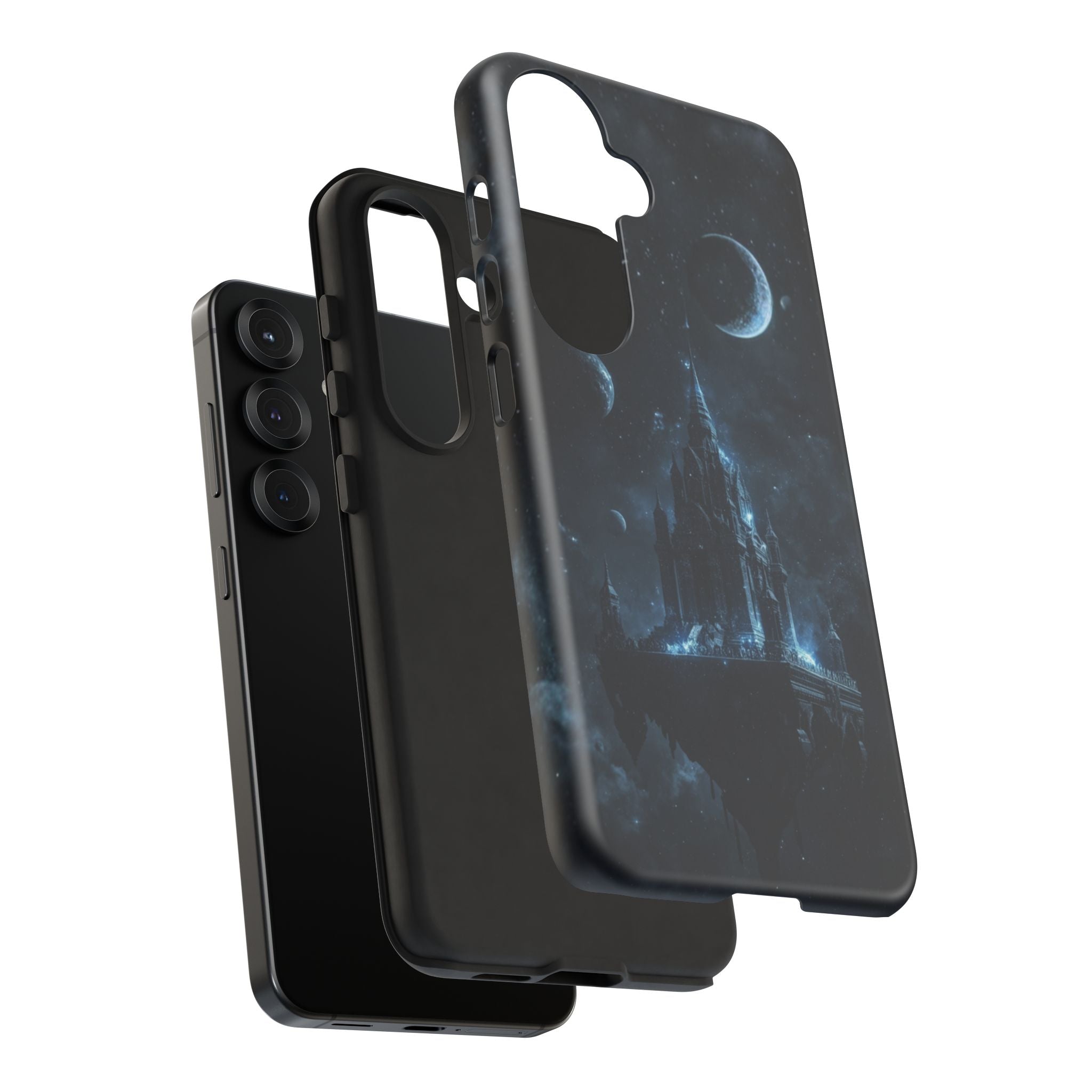 Dark Floating Castle - Tough Phone Case