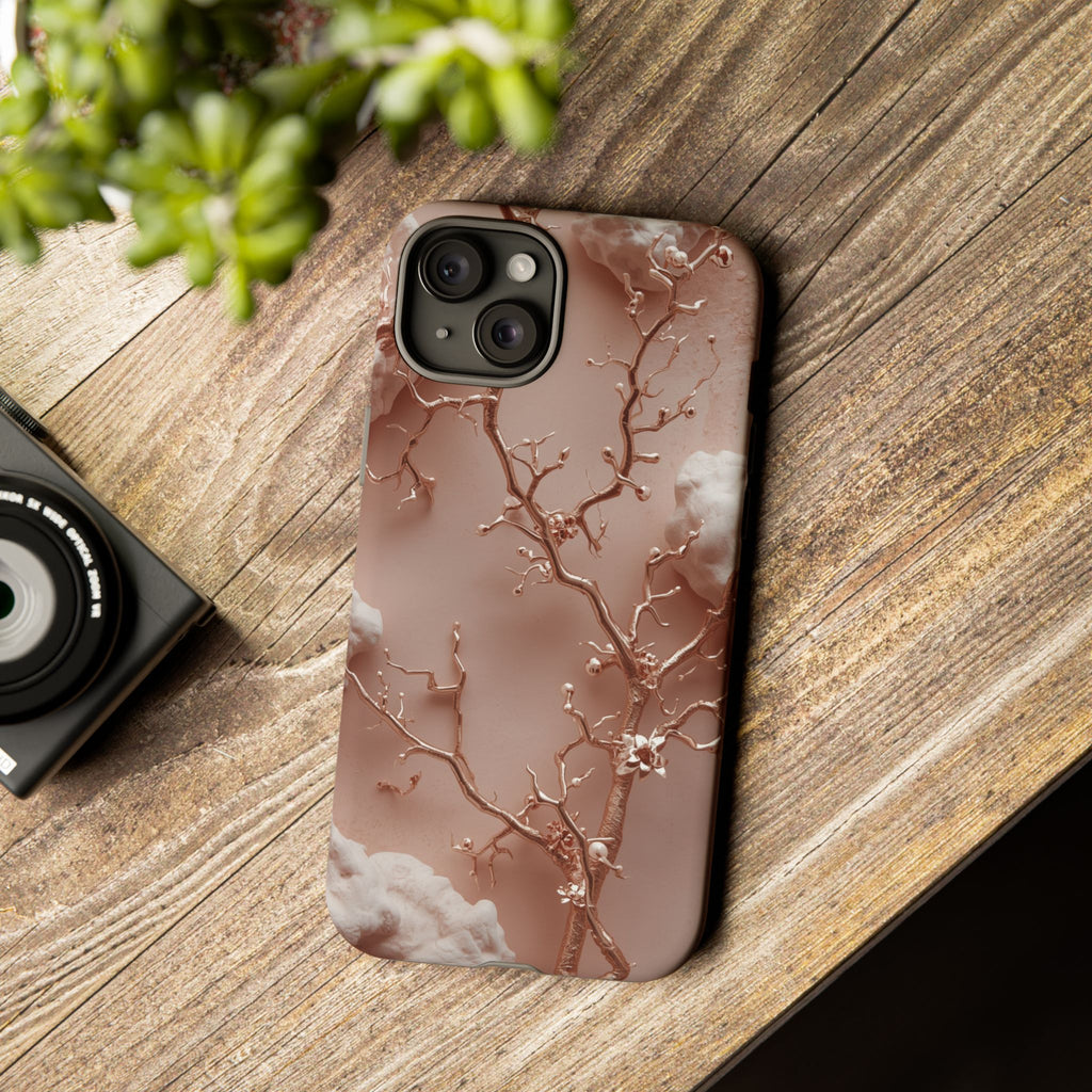 Metallic Tree - Tough Phone Case