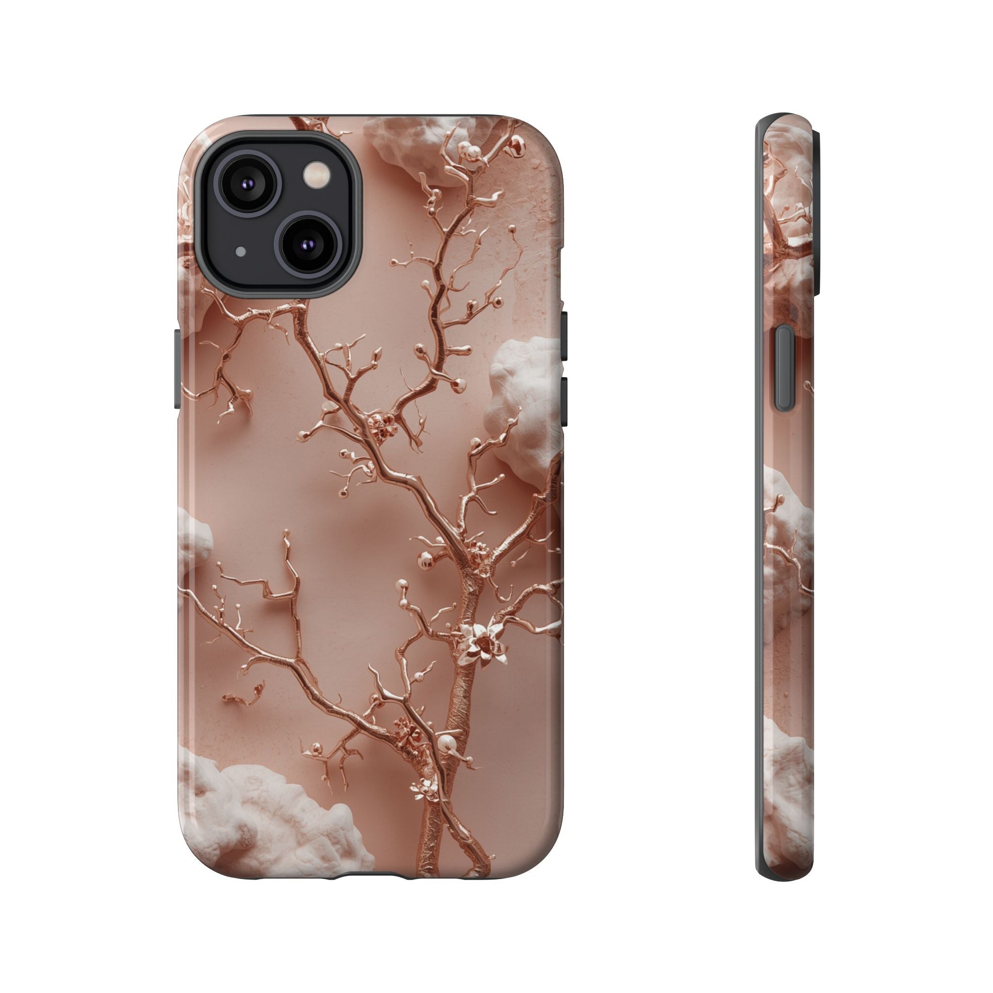 Metallic Tree - Tough Phone Case