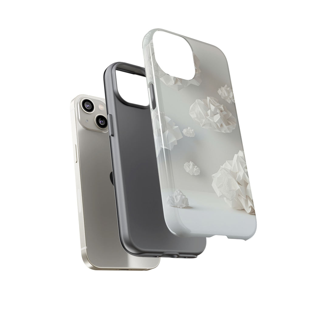 Origami Clouds - Tough Phone Case