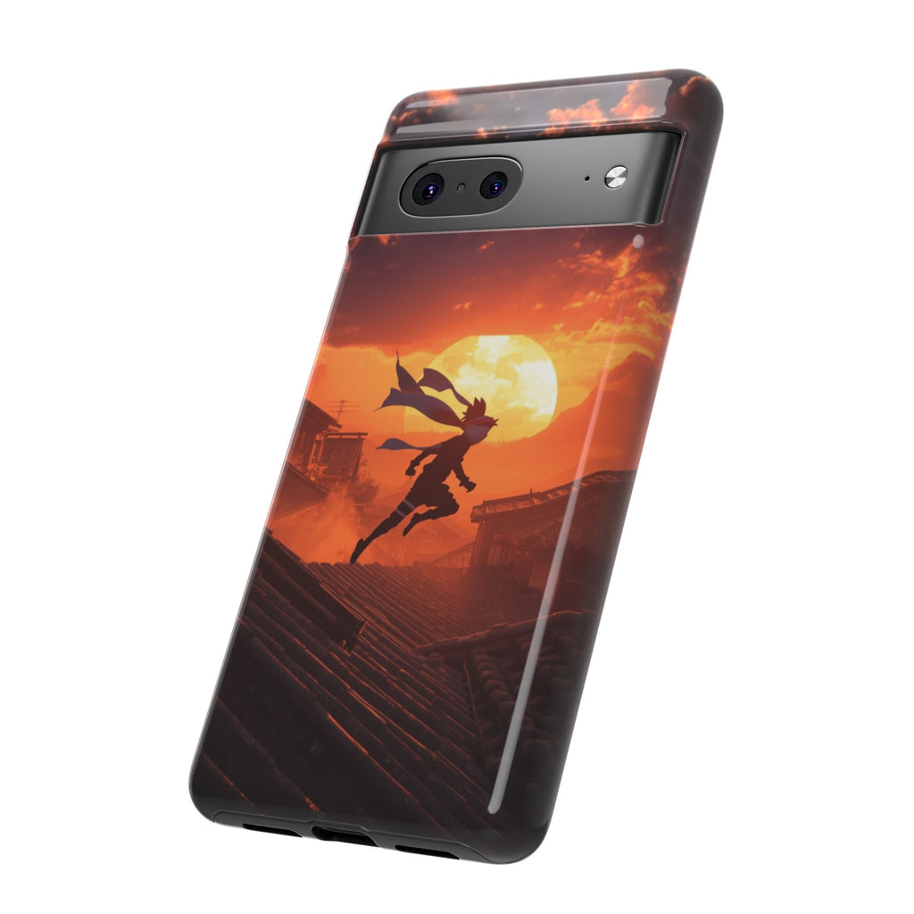 Ninja Sunset - Tough Phone Case