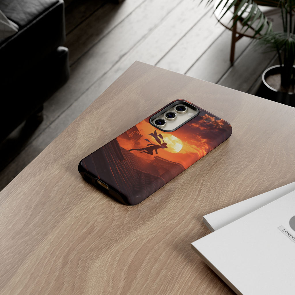 Ninja Sunset - Tough Phone Case