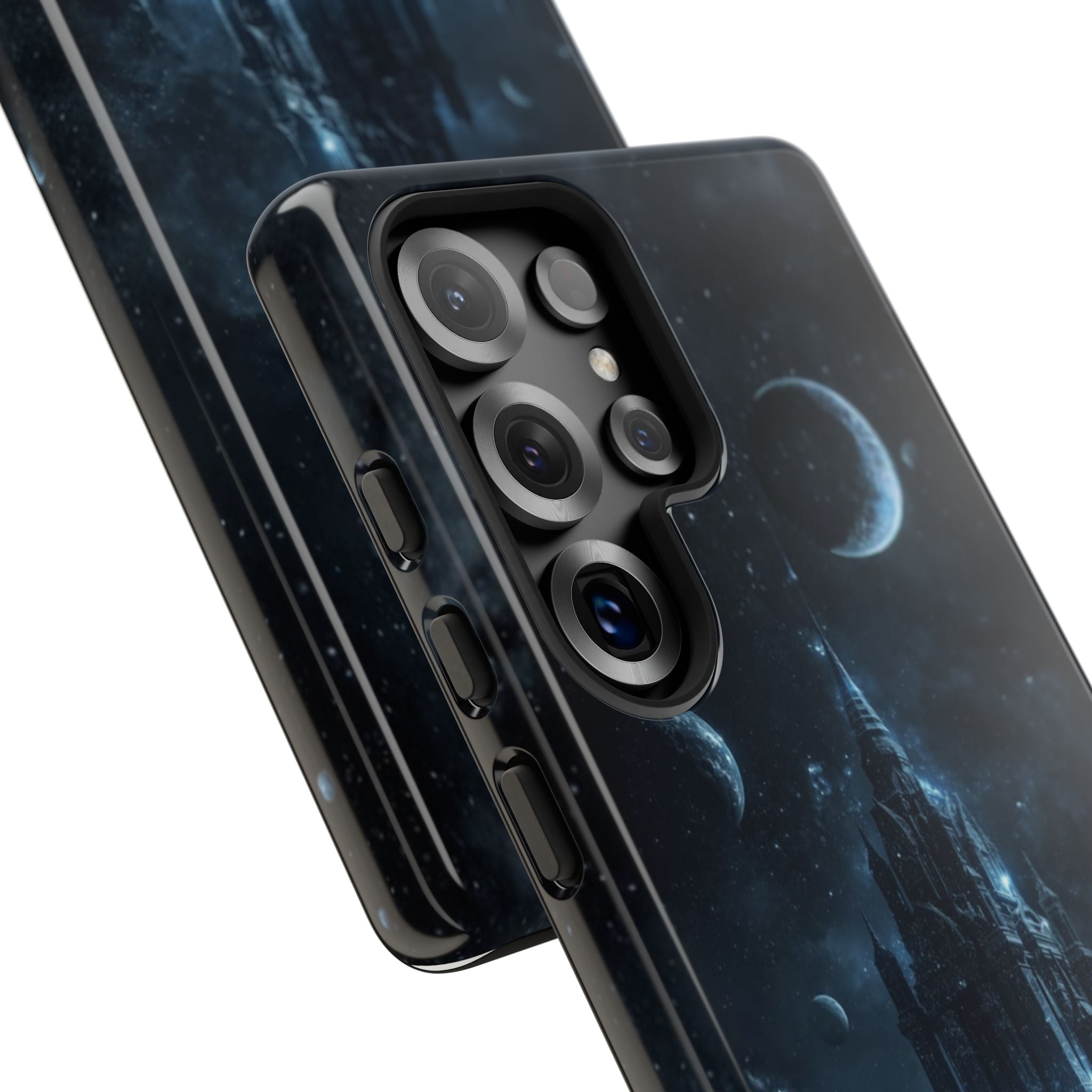 Dark Floating Castle - Tough Phone Case