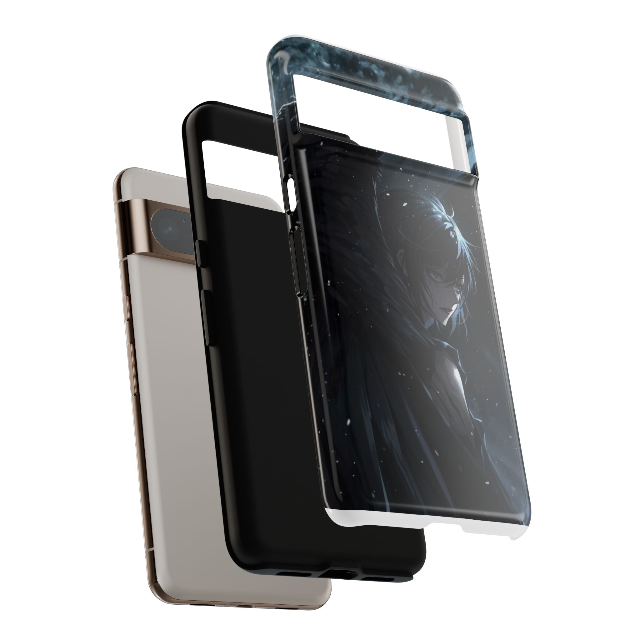 Dark Anime Warrior - Tough Phone Case