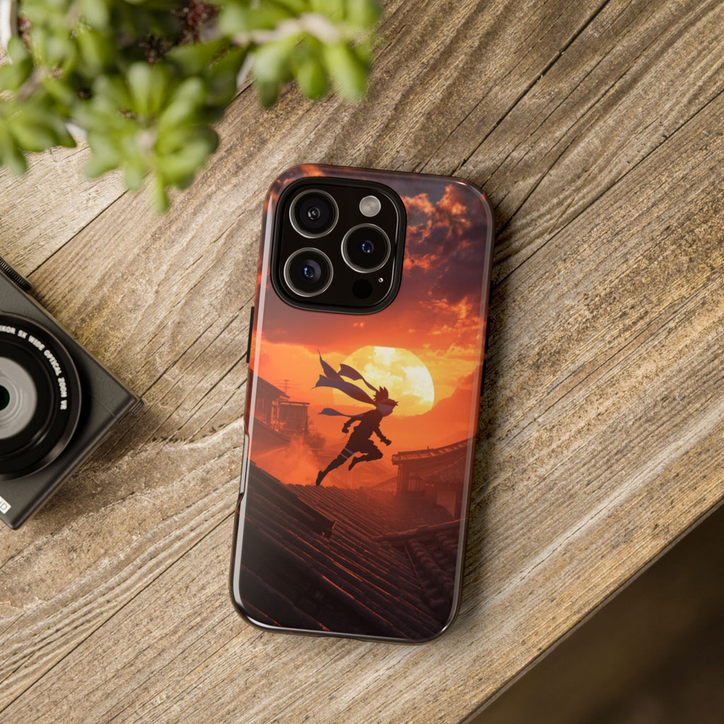 Ninja Sunset - Tough Phone Case