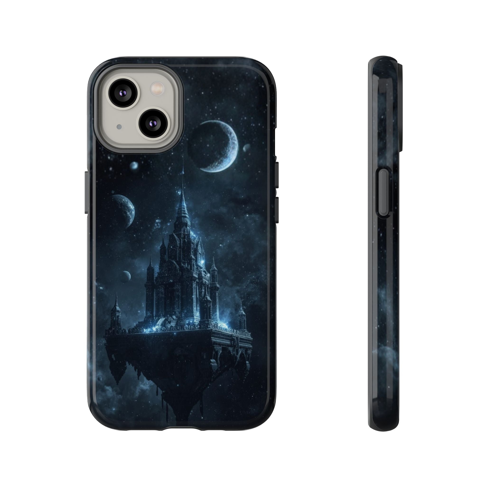 Dark Floating Castle - Tough Phone Case