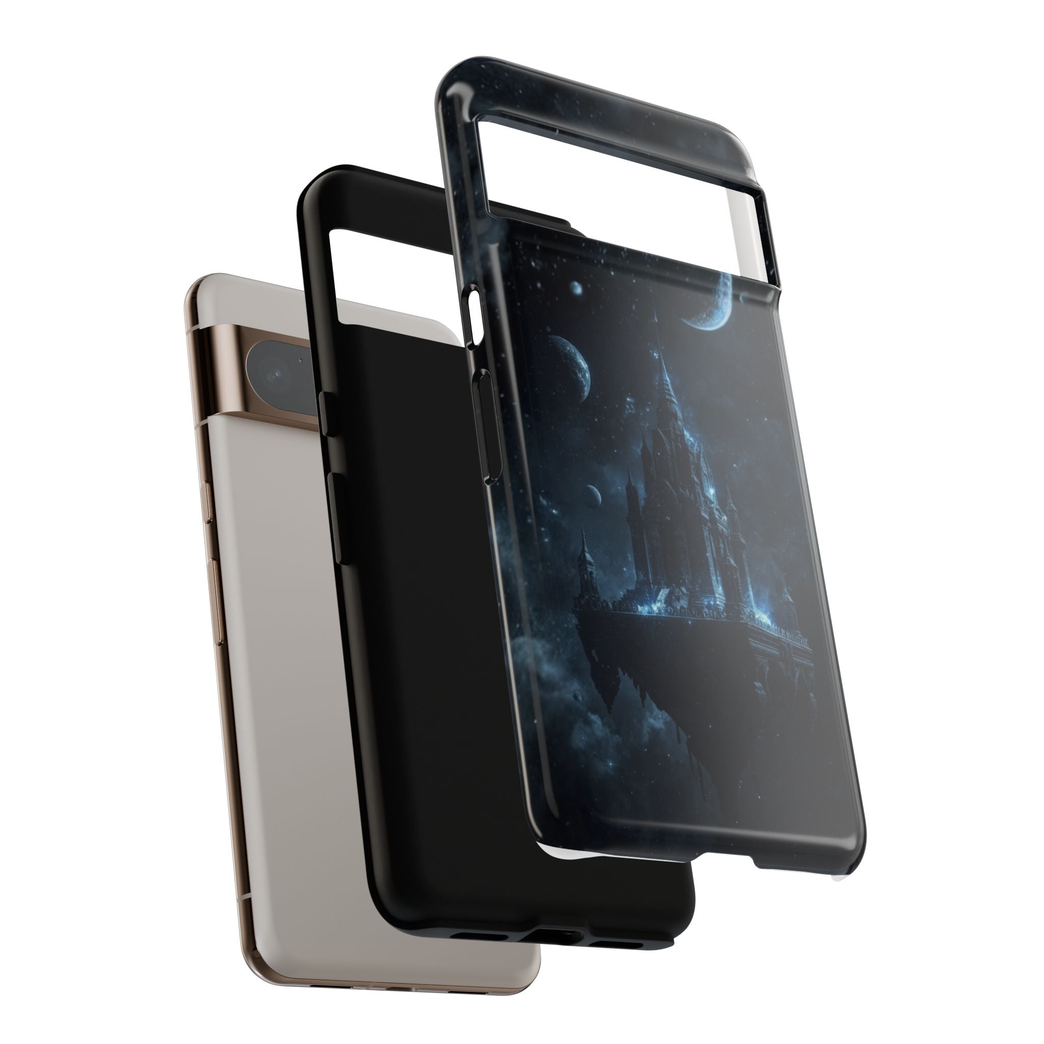 Dark Floating Castle - Tough Phone Case