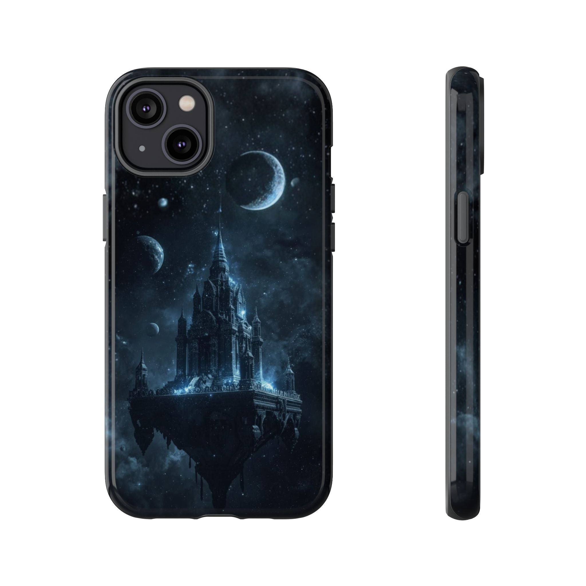 Dark Floating Castle - Tough Phone Case