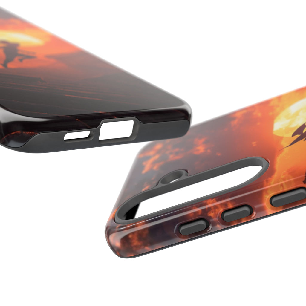 Ninja Sunset - Tough Phone Case