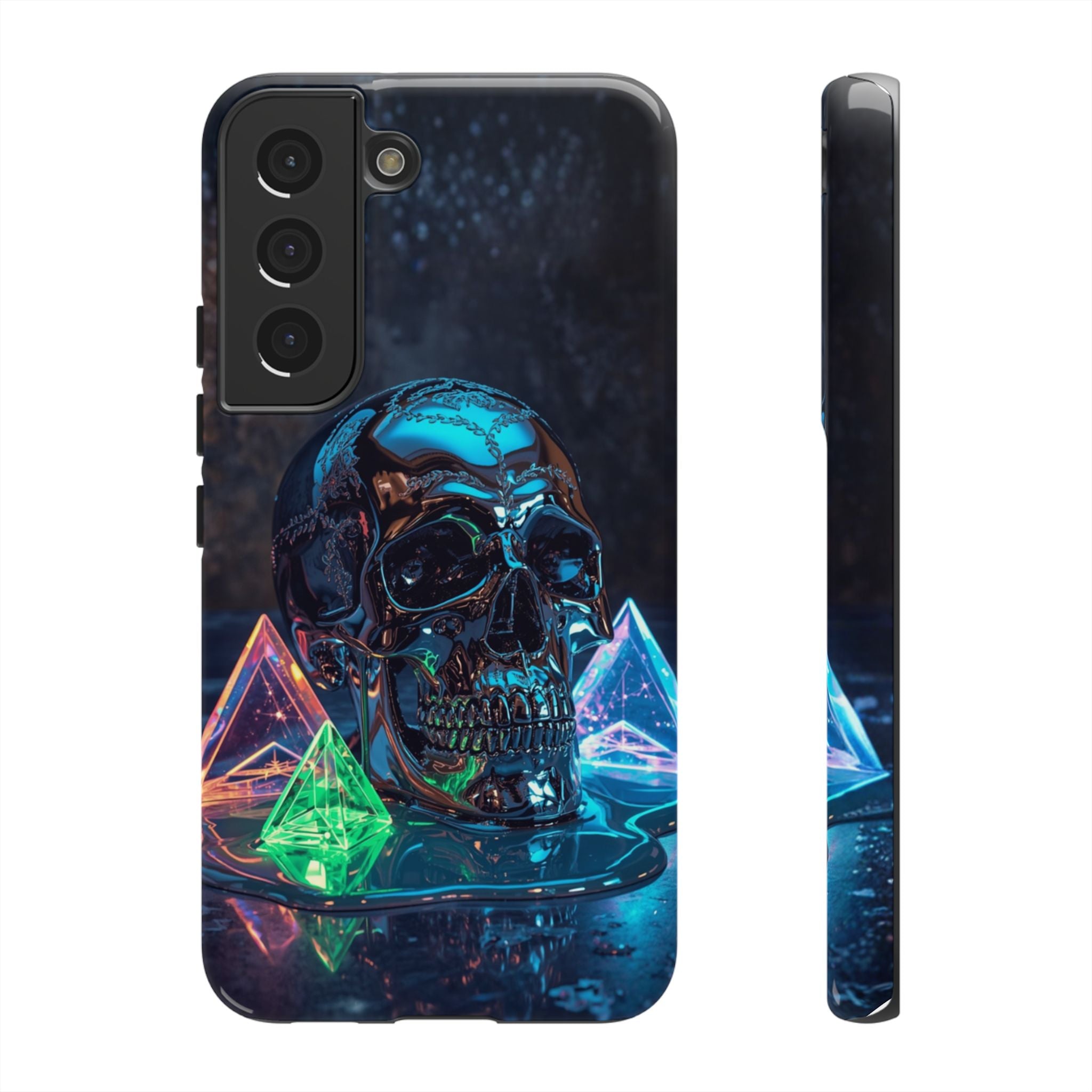 Neon Skull - Gothic Tough Case