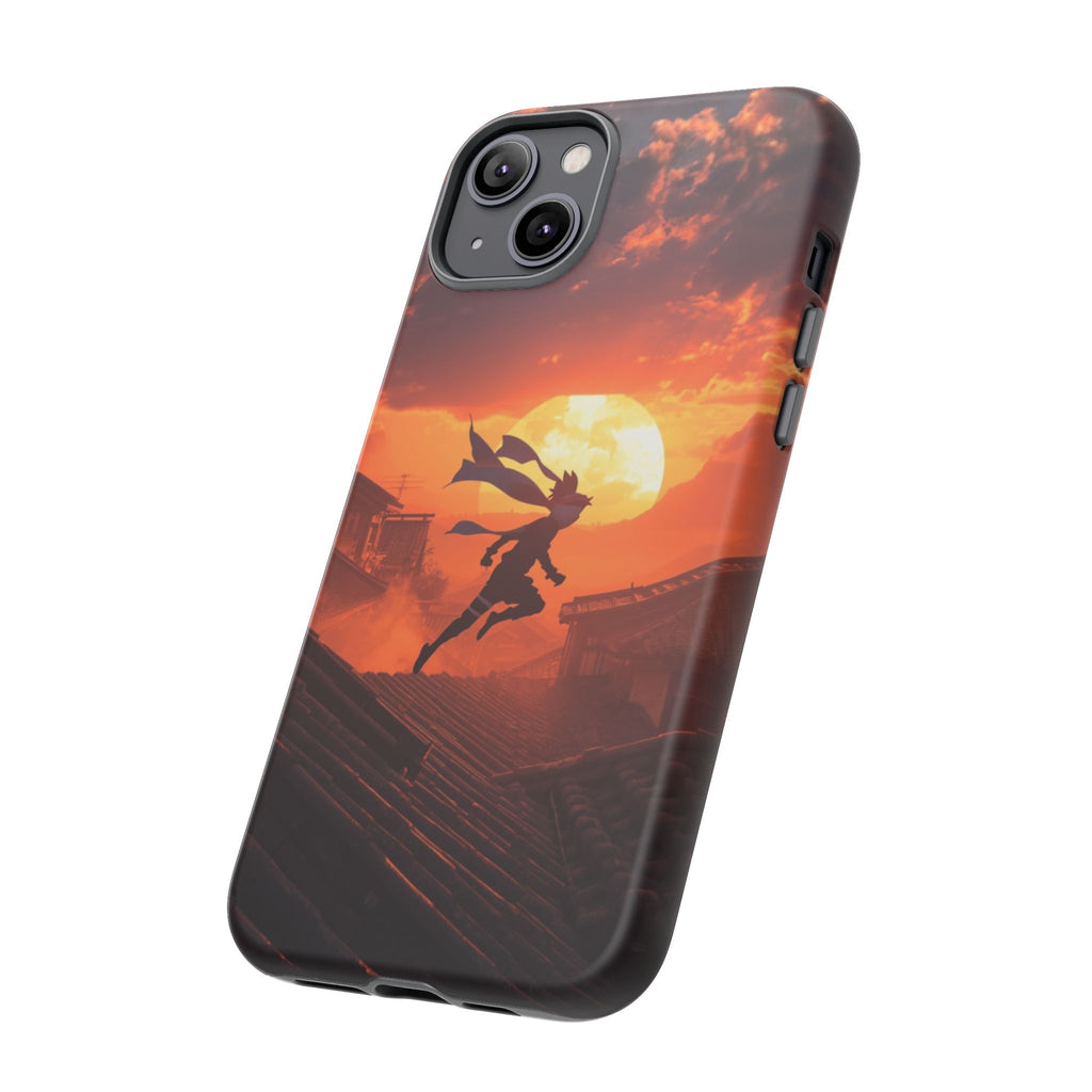 Ninja Sunset - Tough Phone Case