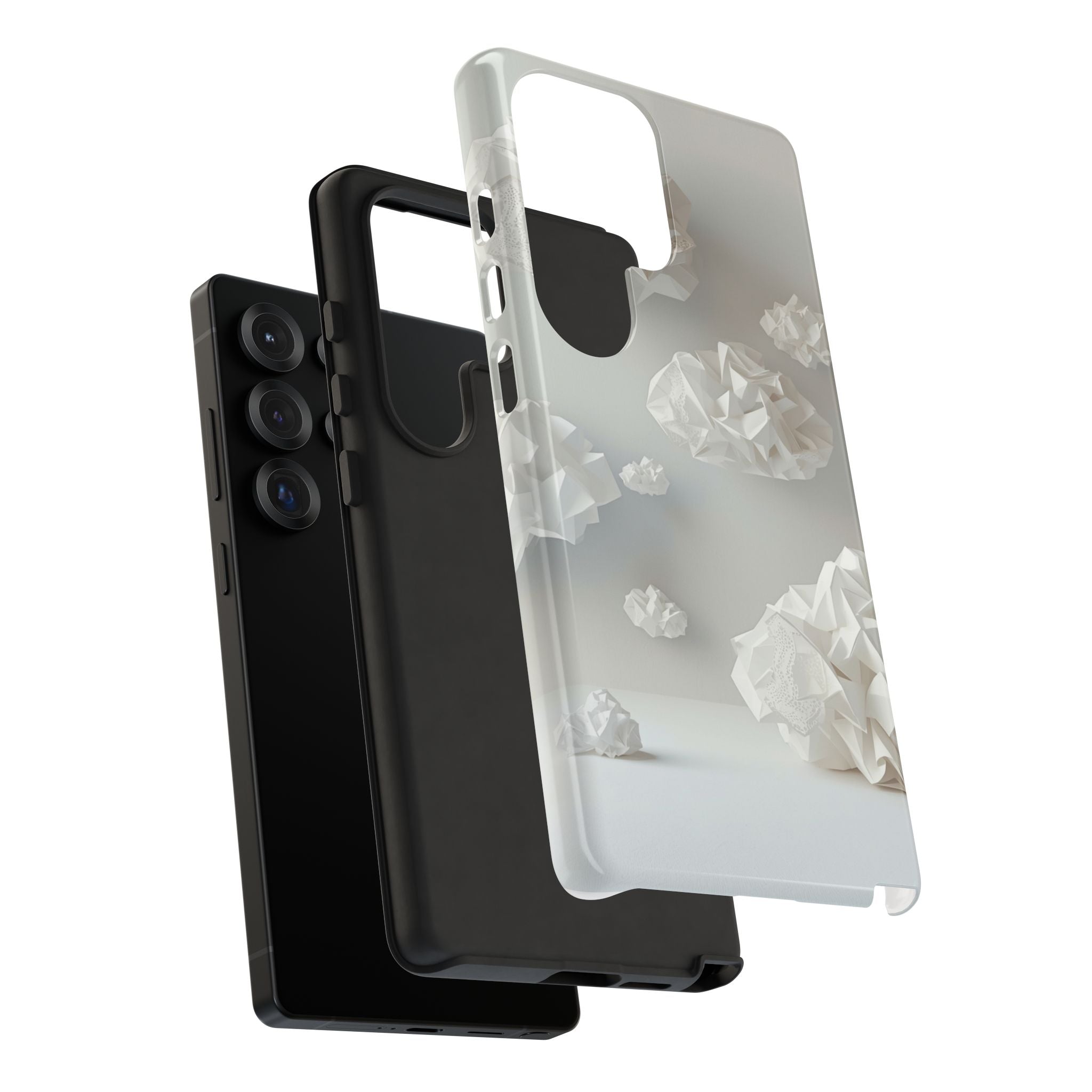 Origami Clouds - Tough Phone Case