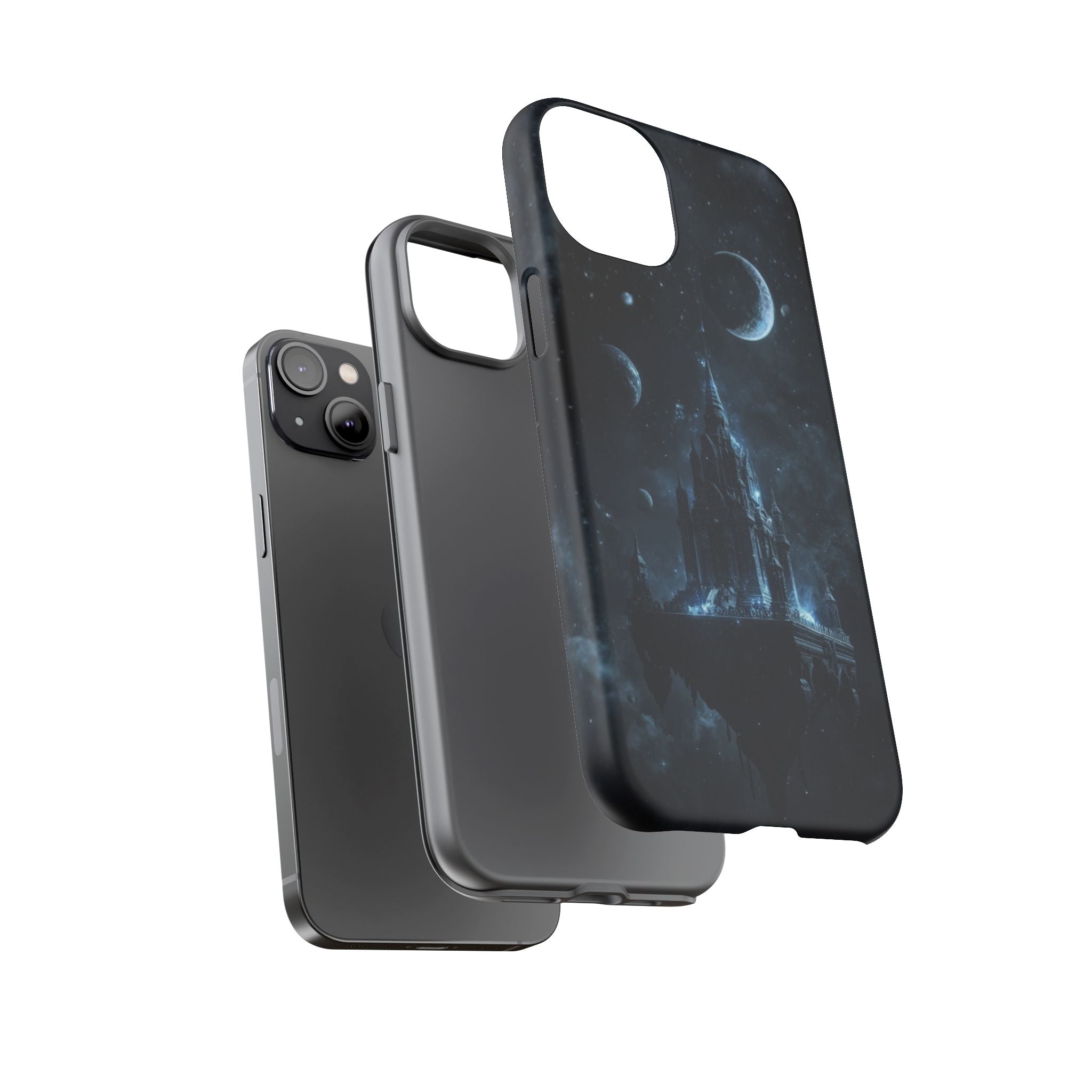 Dark Floating Castle - Tough Phone Case