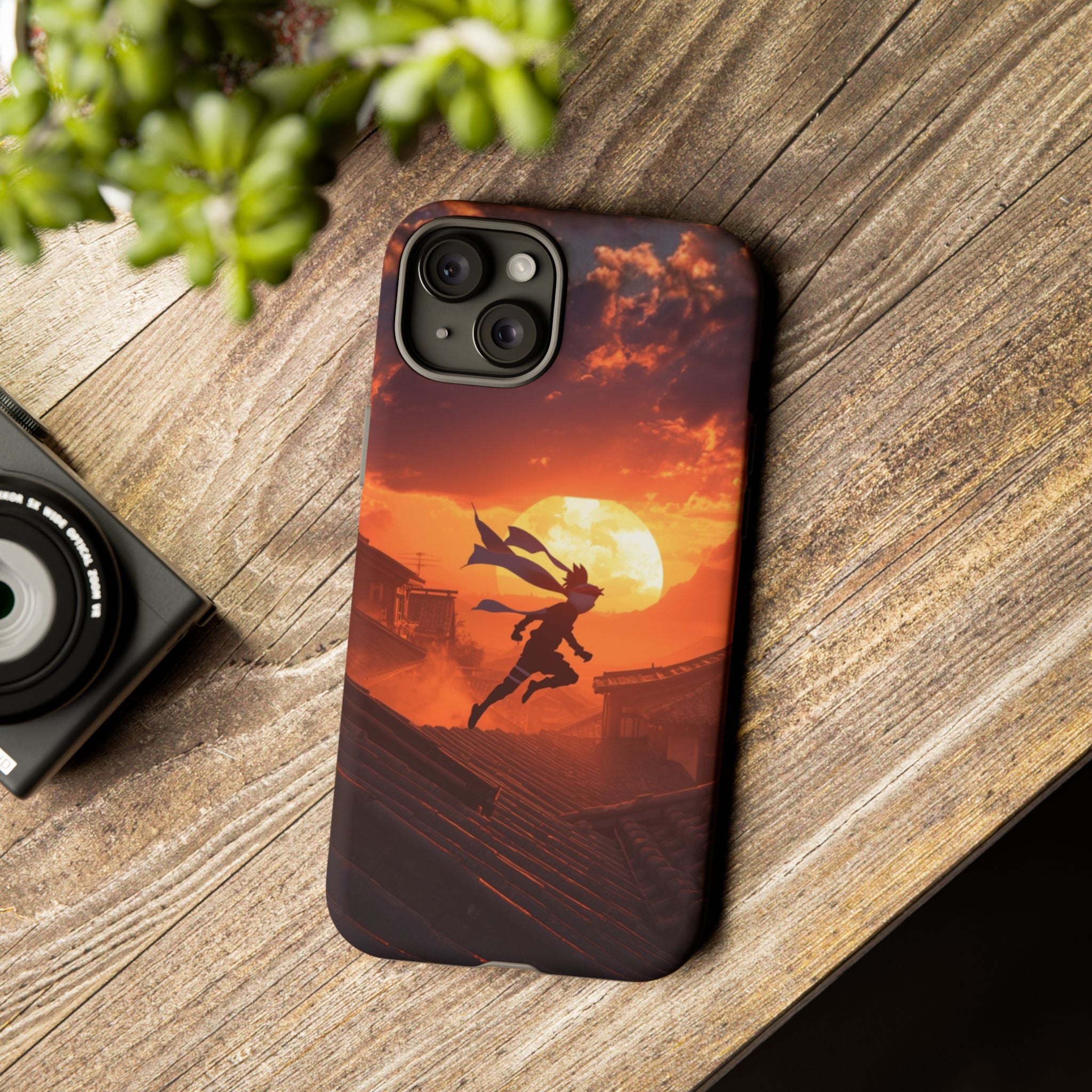 Ninja Sunset - Tough Phone Case