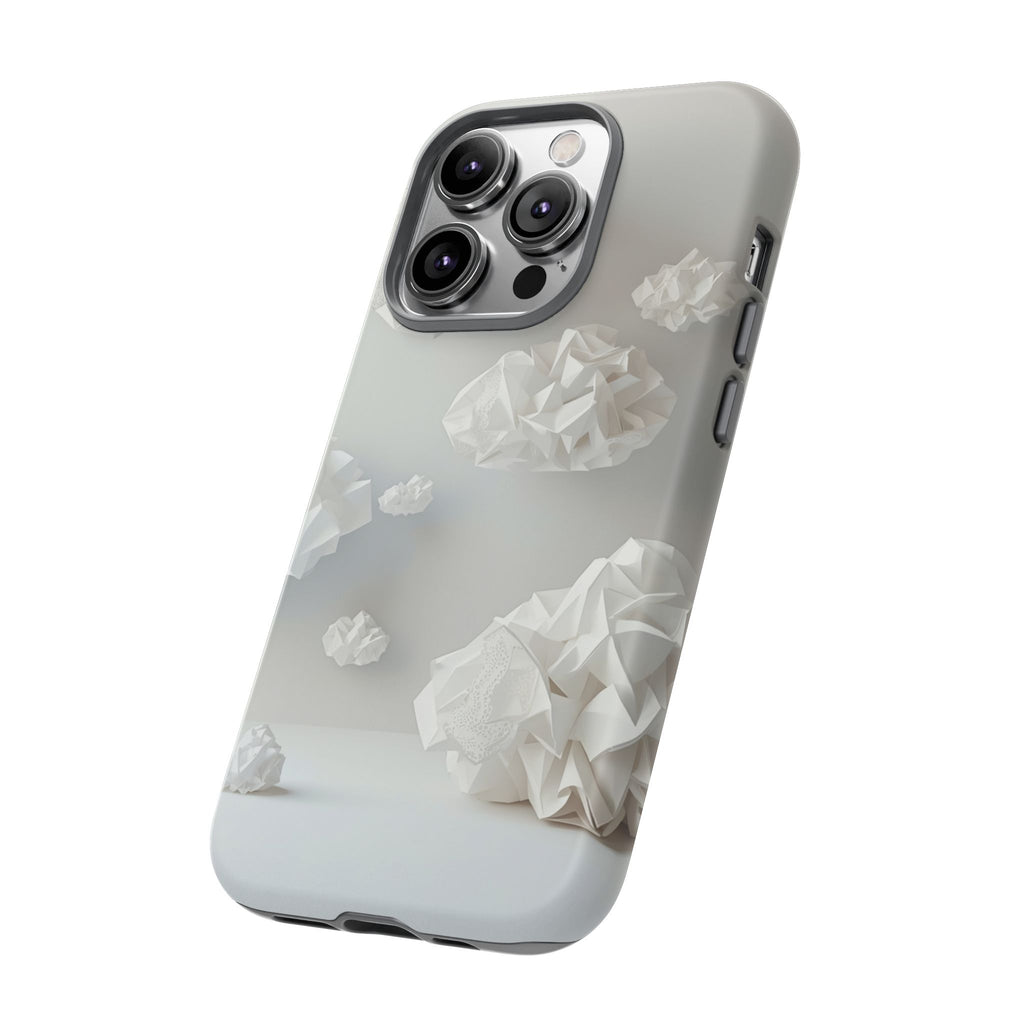 Origami Clouds - Tough Phone Case