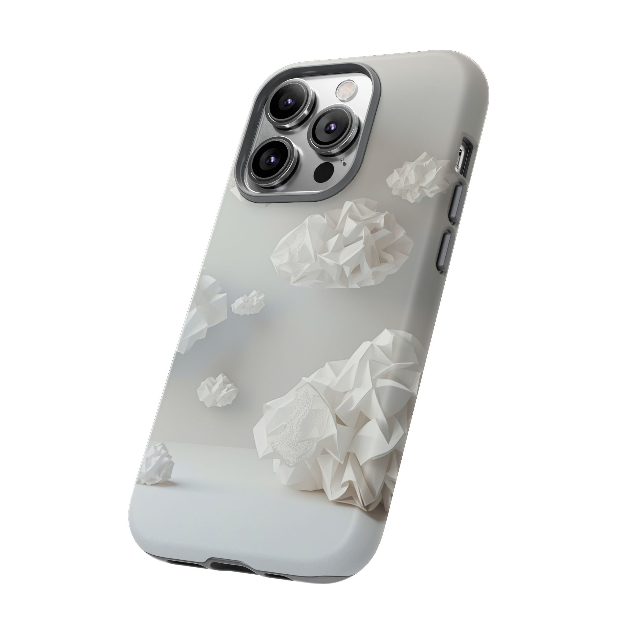 Origami Clouds - Tough Phone Case