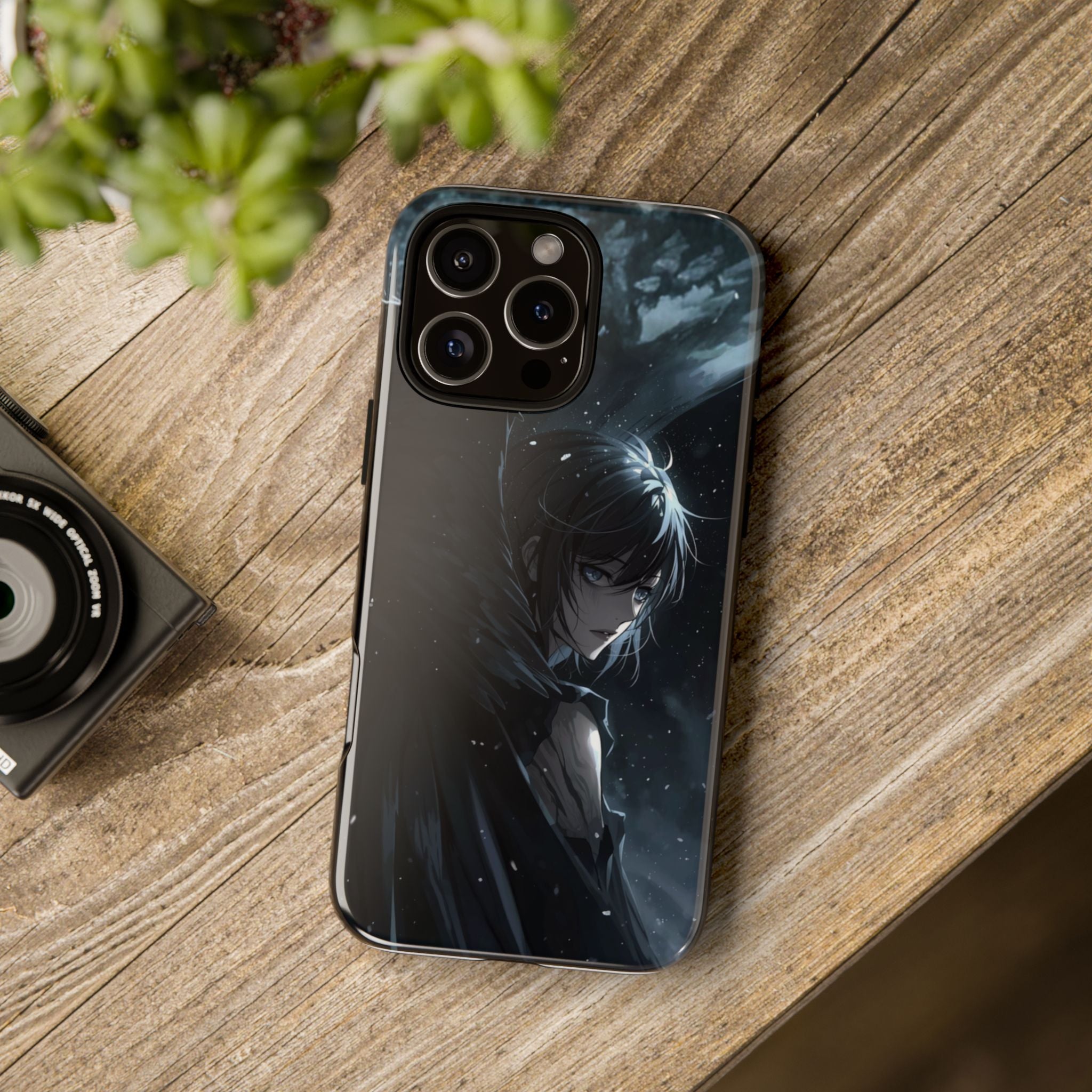 Dark Anime Warrior - Tough Phone Case