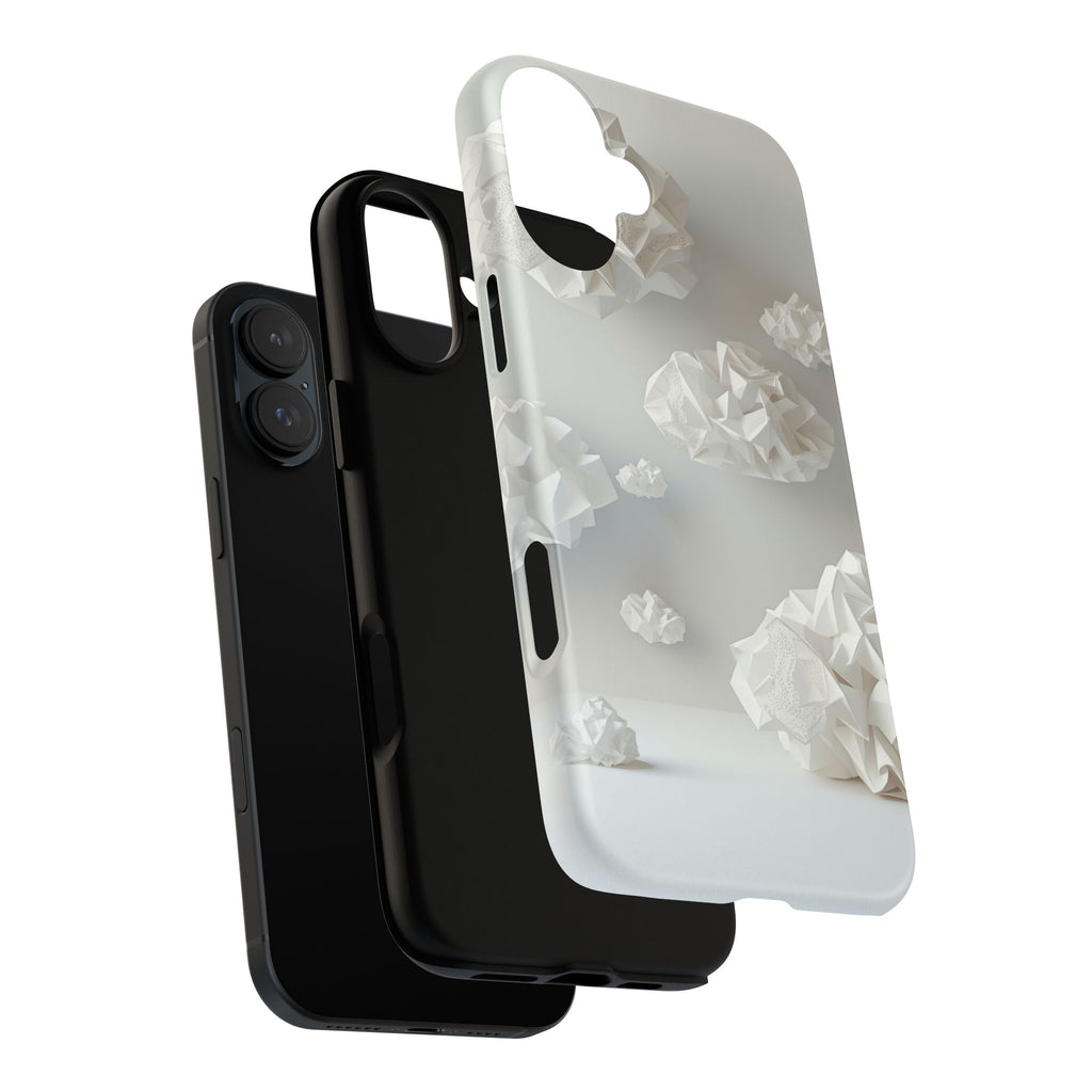 Origami Clouds - Tough Phone Case
