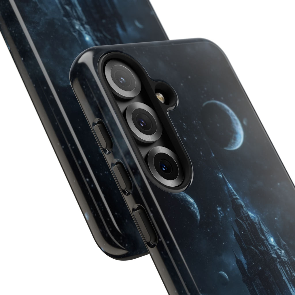 Dark Floating Castle - Tough Phone Case
