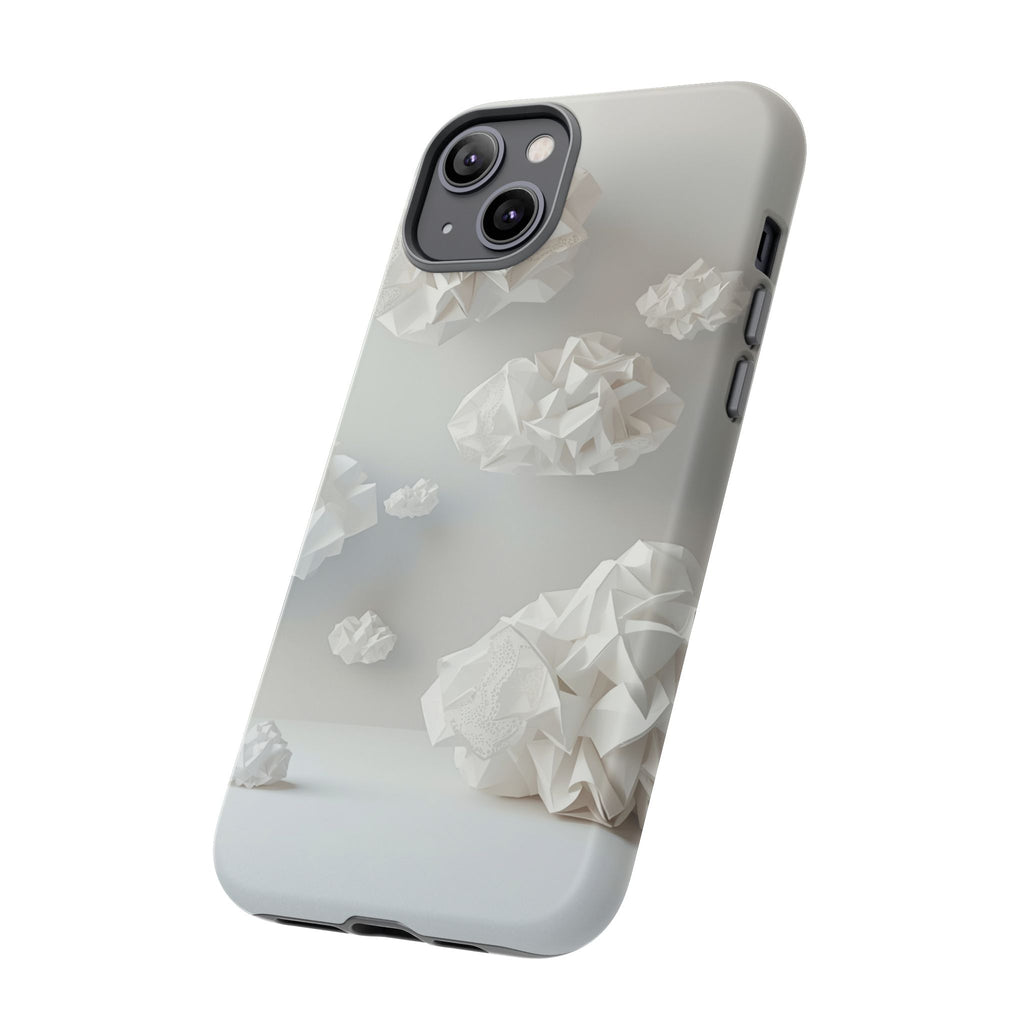 Origami Clouds - Tough Phone Case