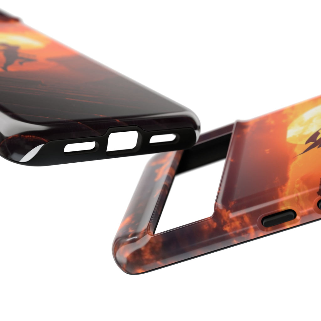 Ninja Sunset - Tough Phone Case