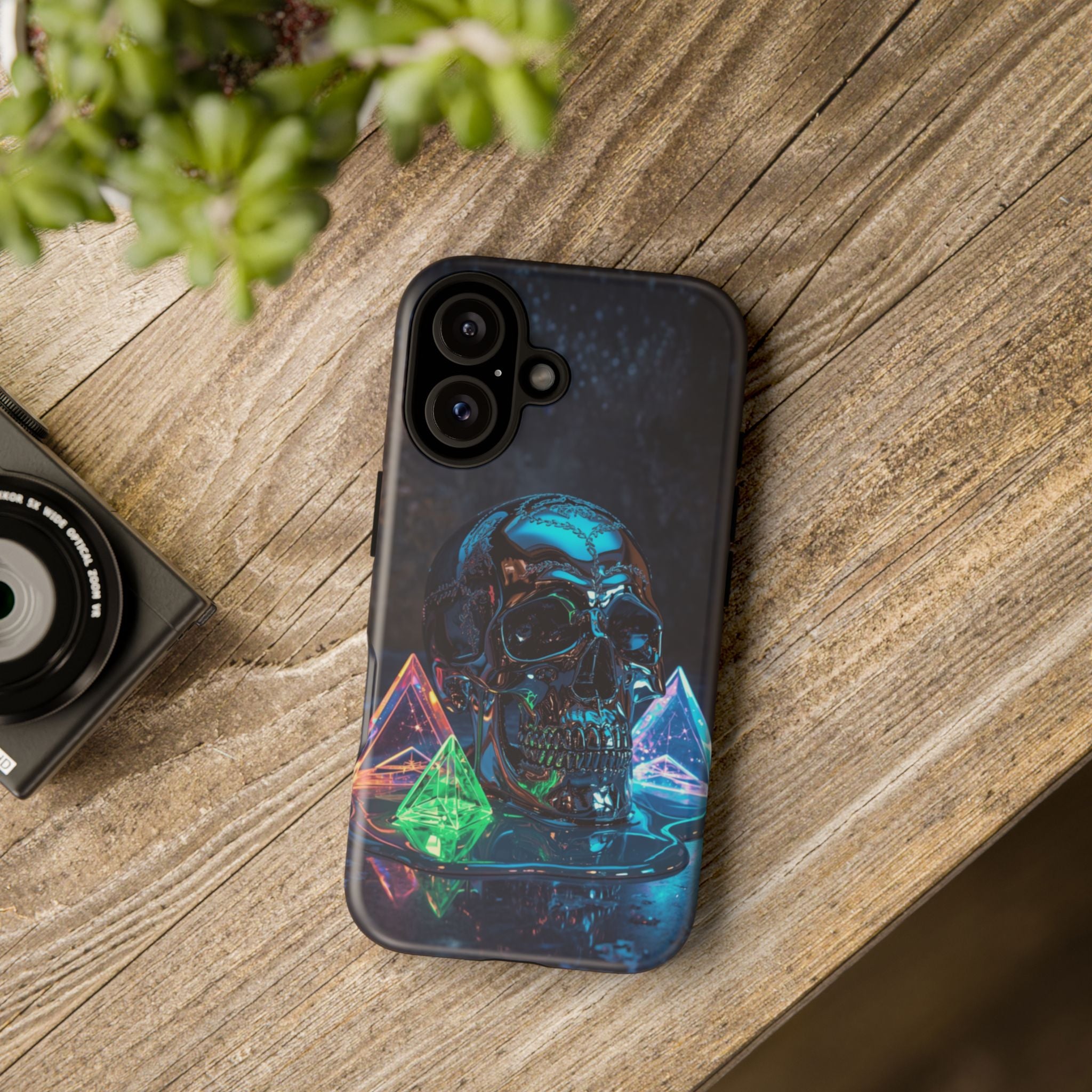 Neon Skull - Gothic Tough Case