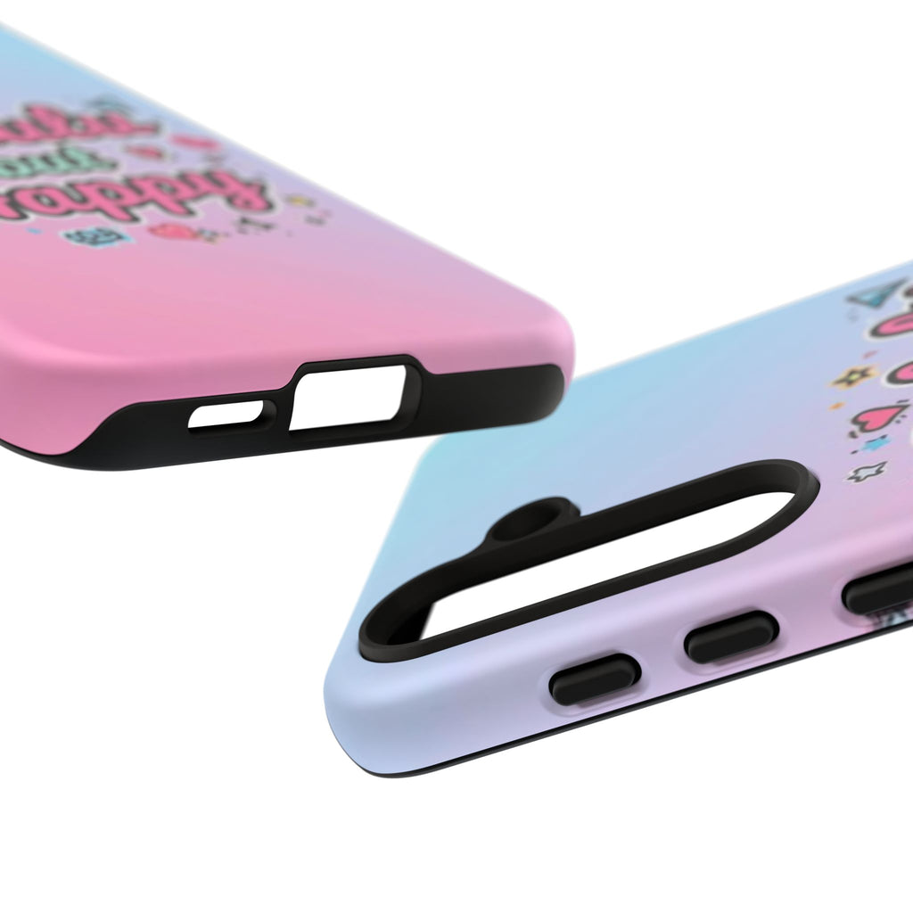 Delulu but Happy - Tough Phone Case