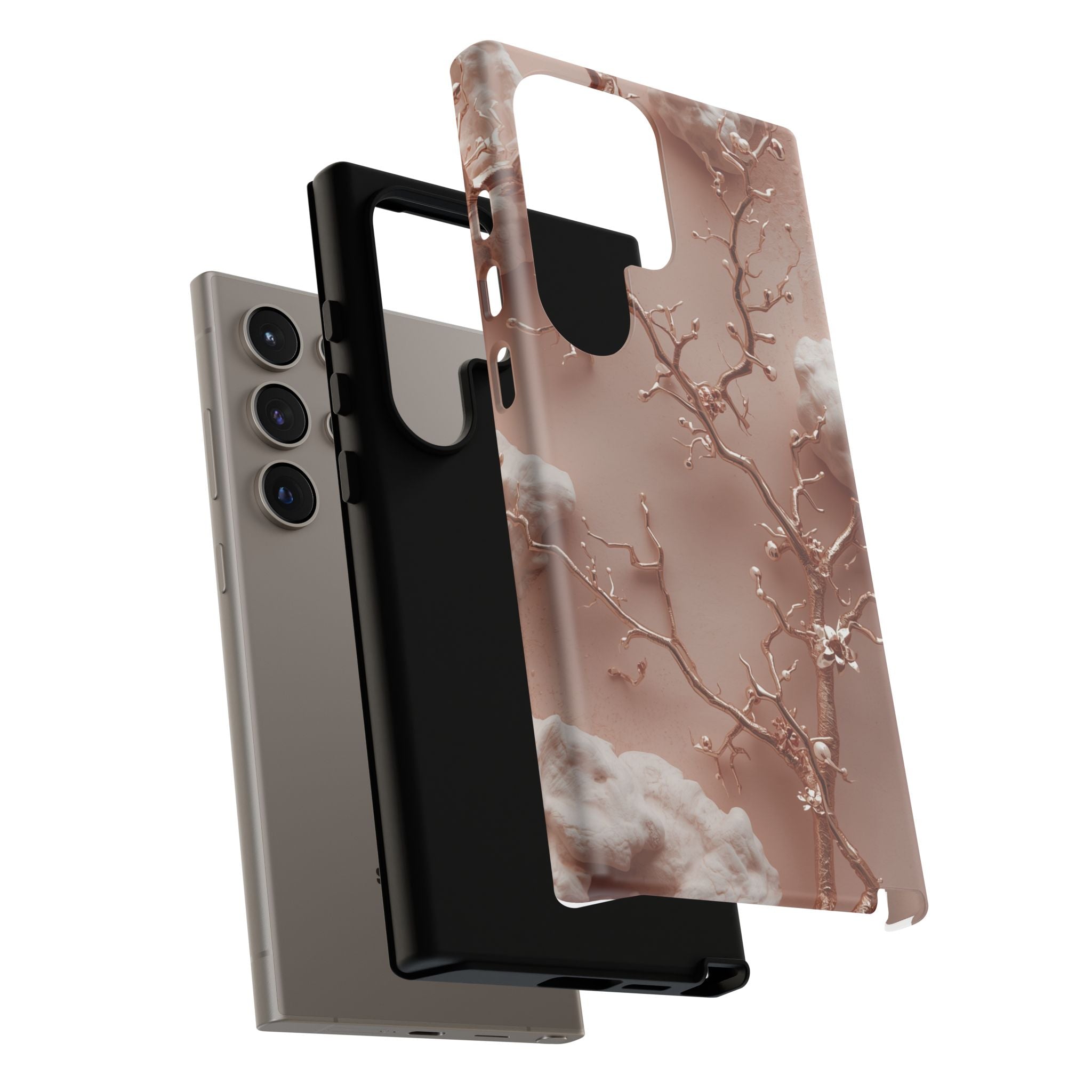 Metallic Tree - Tough Phone Case
