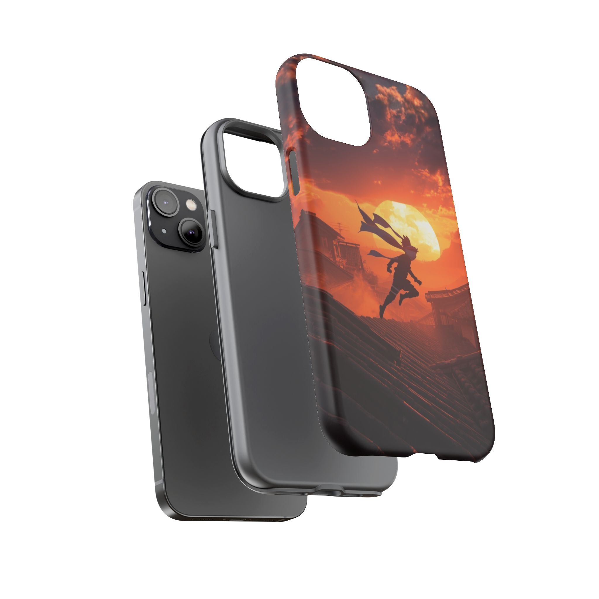 Ninja Sunset - Tough Phone Case