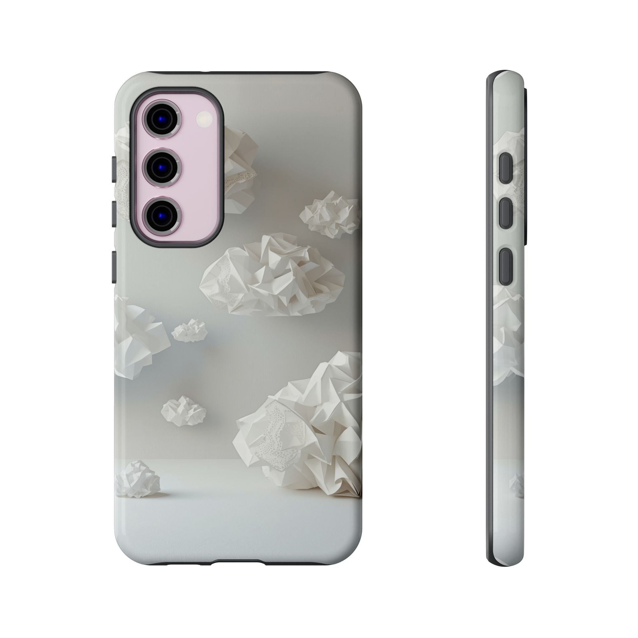 Origami Clouds - Tough Phone Case