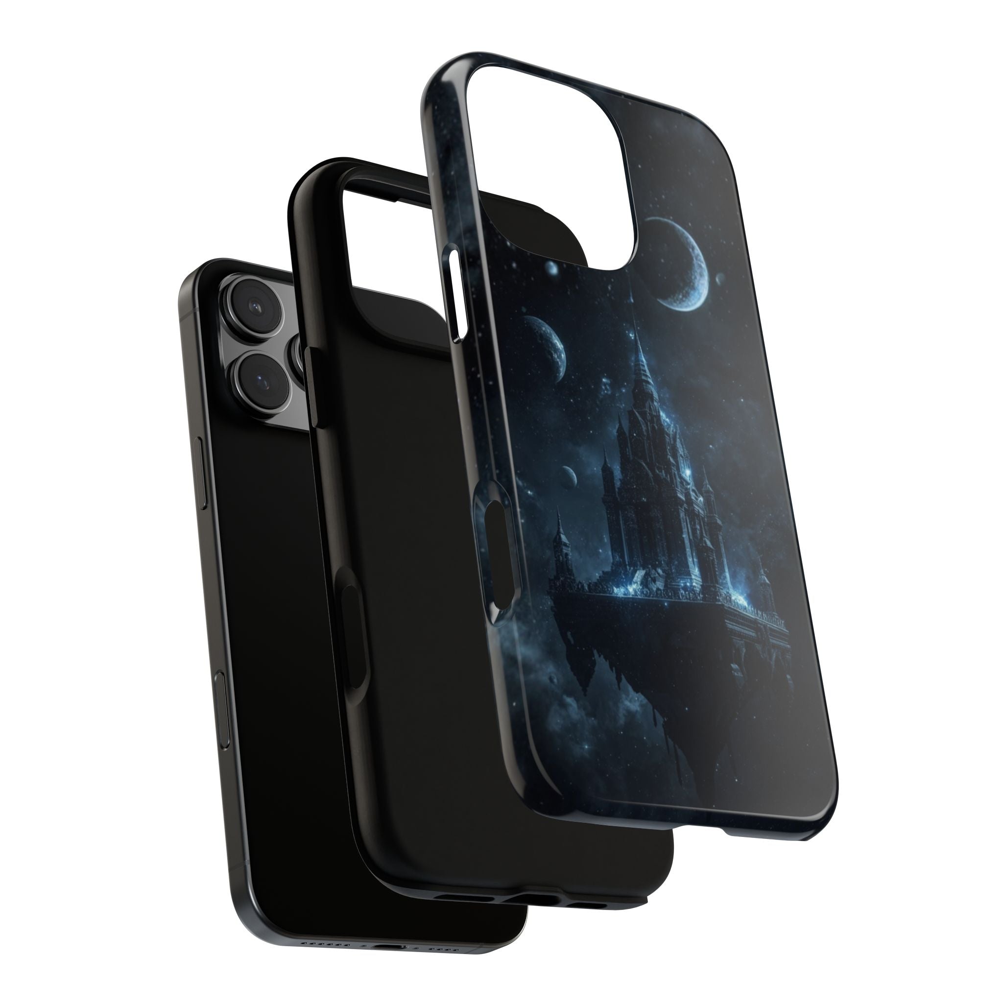 Dark Floating Castle - Tough Phone Case