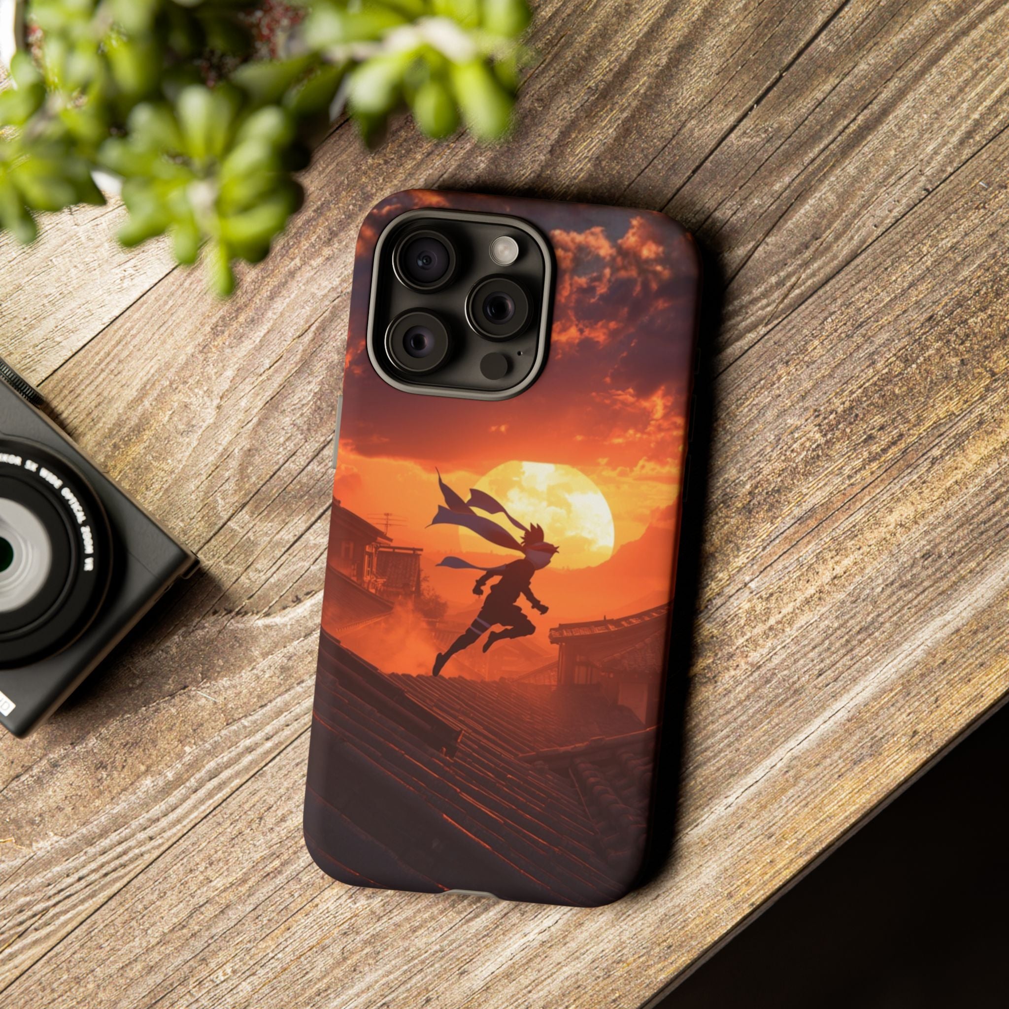 Ninja Sunset - Tough Phone Case