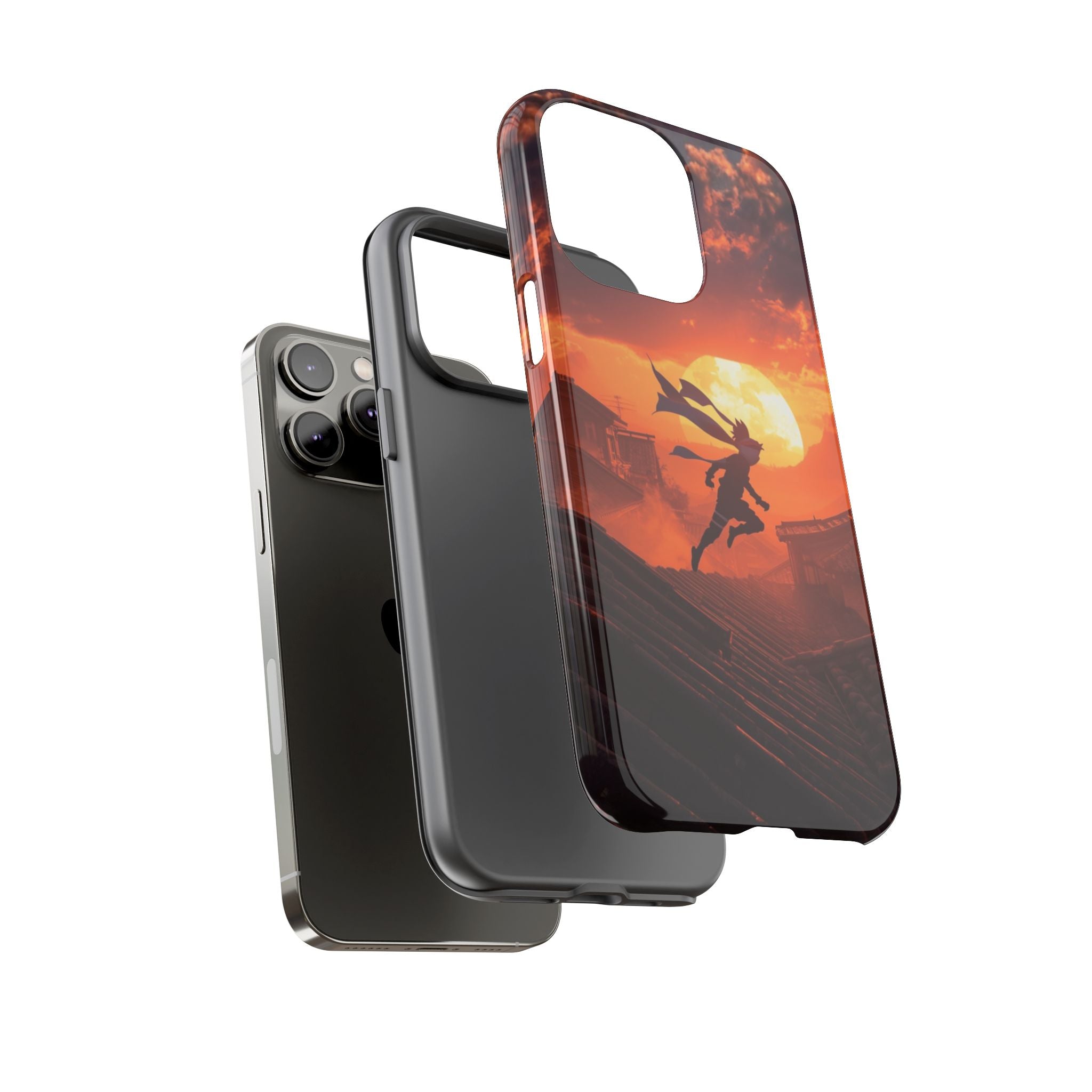 Ninja Sunset - Tough Phone Case