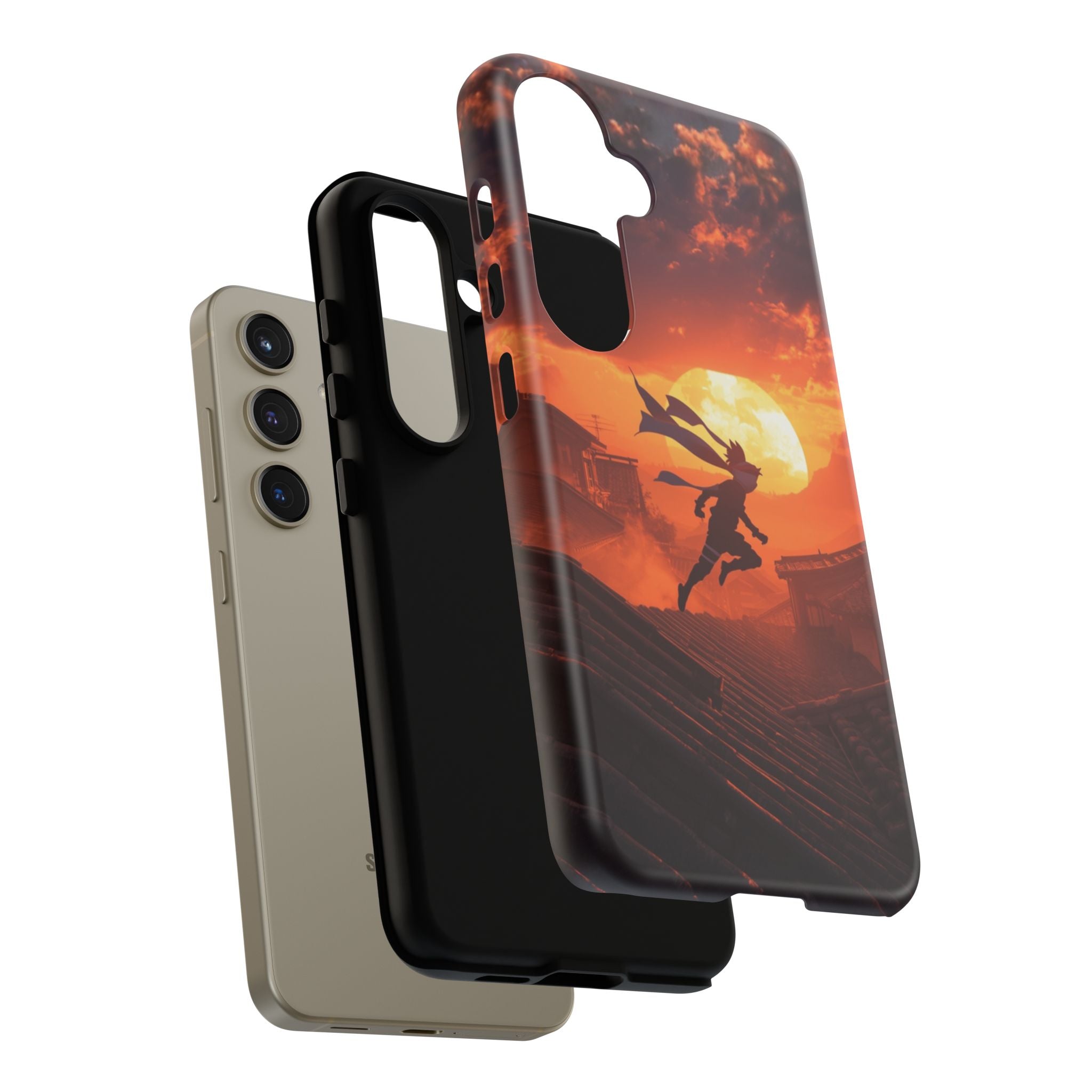 Ninja Sunset - Tough Phone Case