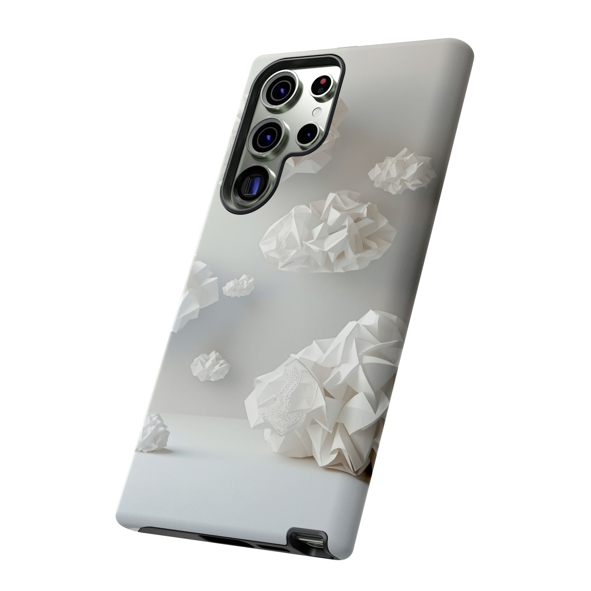 Origami Clouds - Tough Phone Case