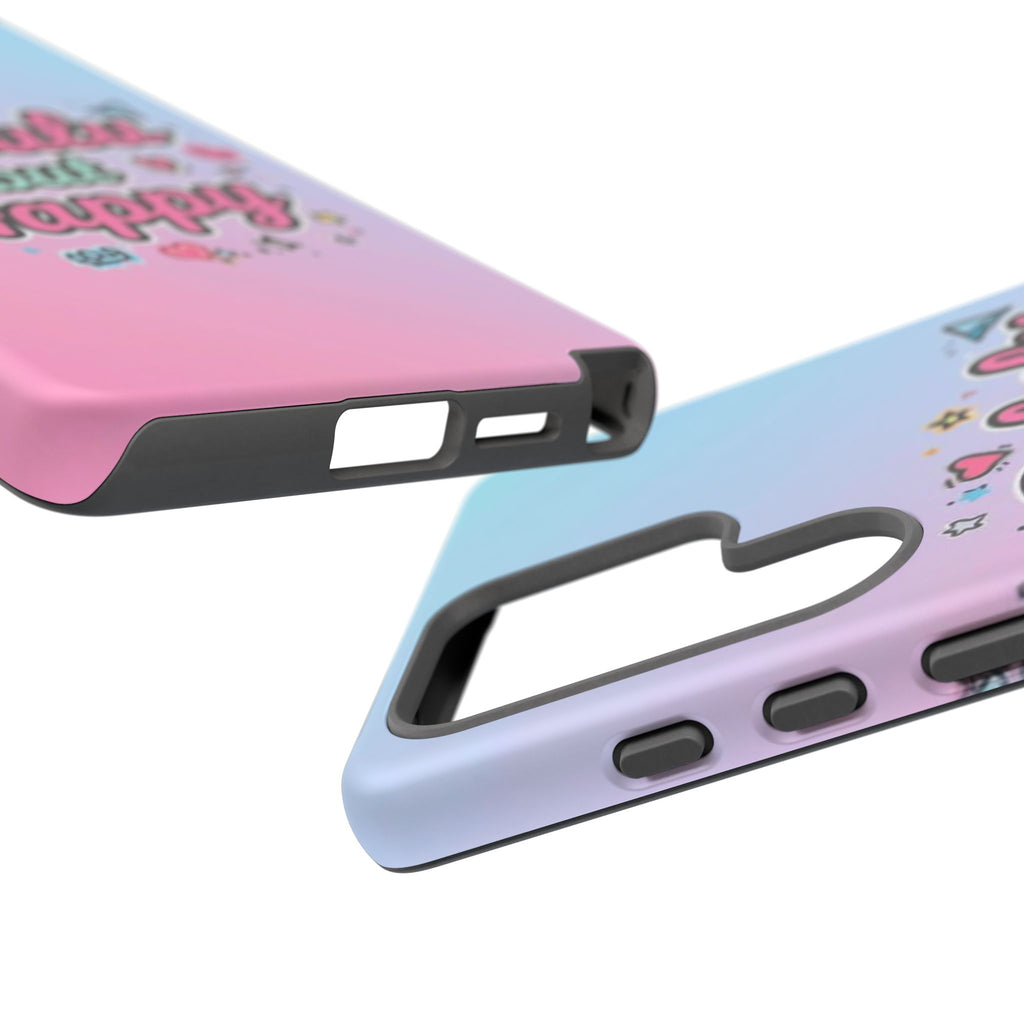 Delulu but Happy - Tough Phone Case