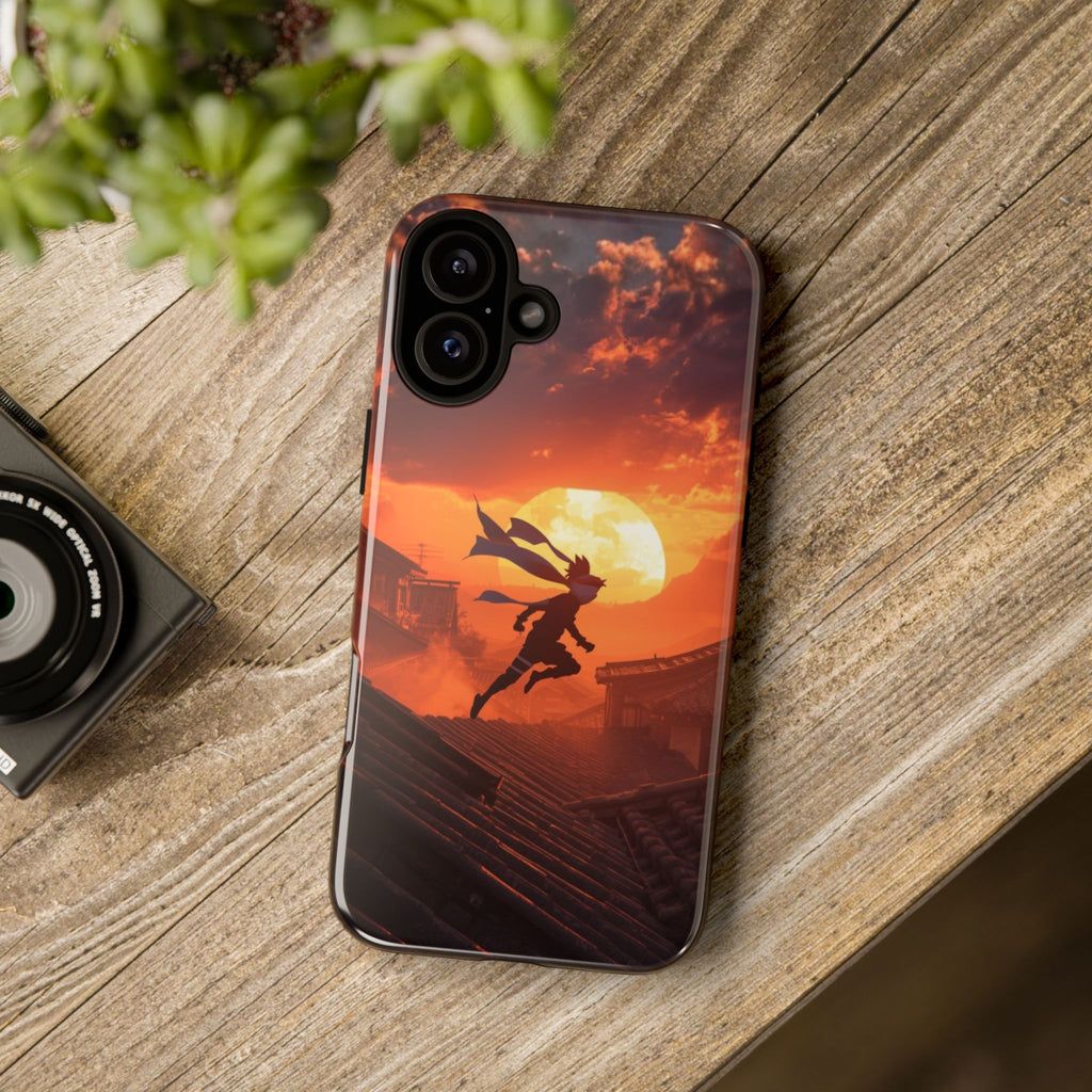 Ninja Sunset - Tough Phone Case