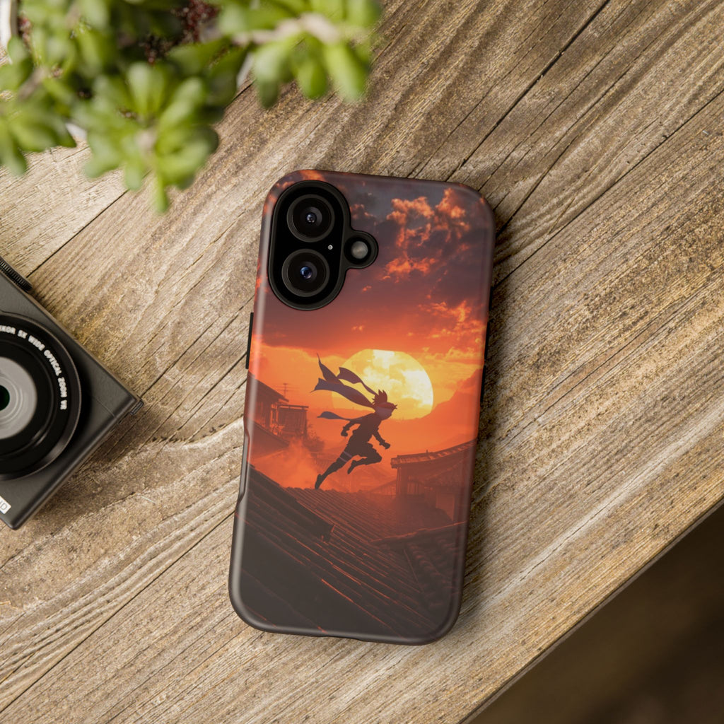 Ninja Sunset - Tough Phone Case