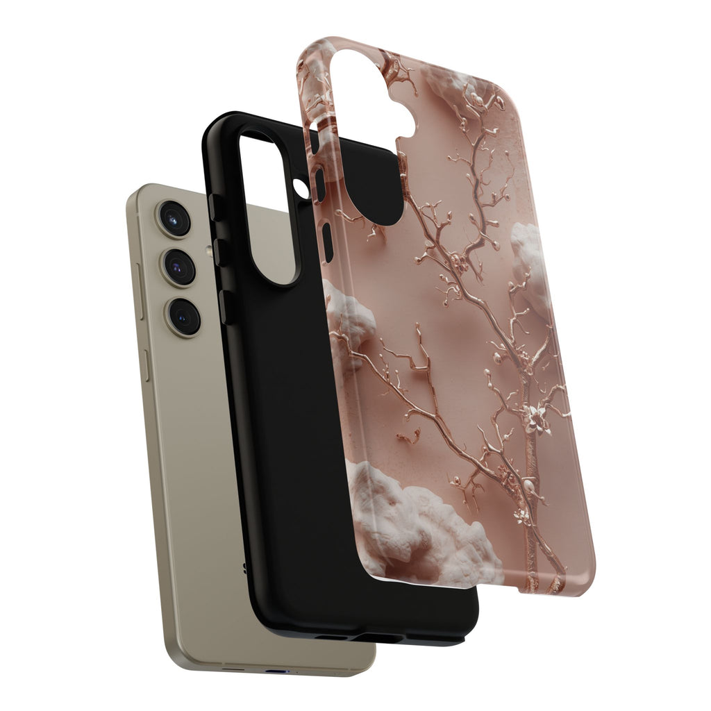 Metallic Tree - Tough Phone Case