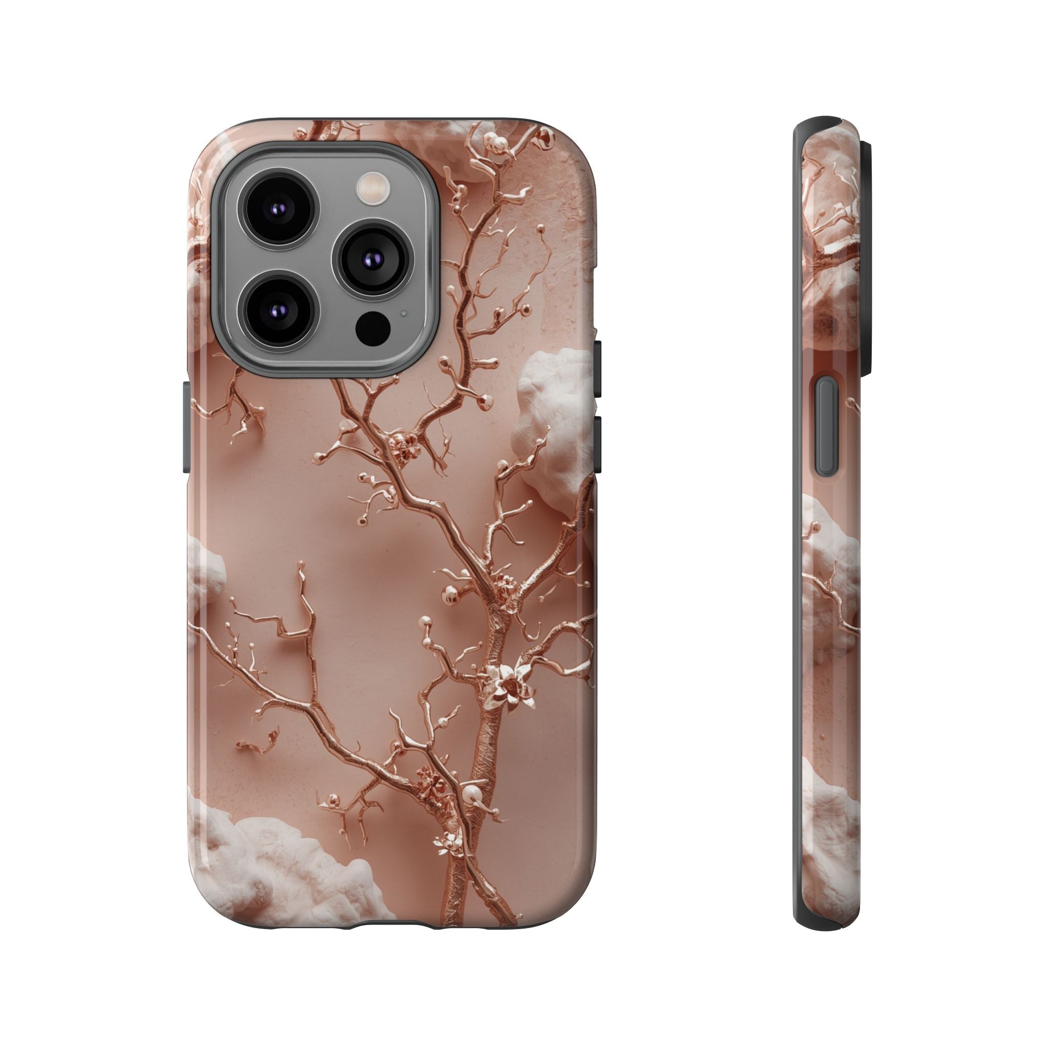 Metallic Tree - Tough Phone Case