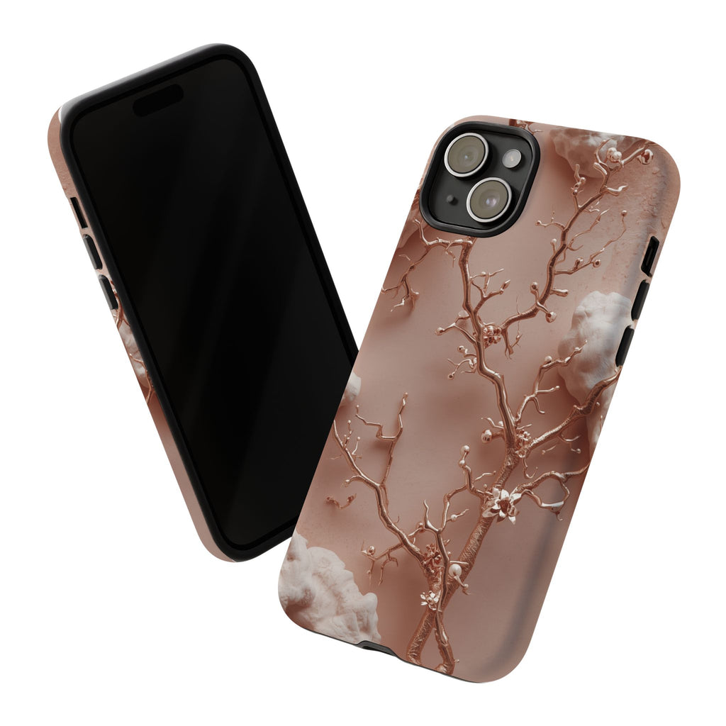 Metallic Tree - Tough Phone Case