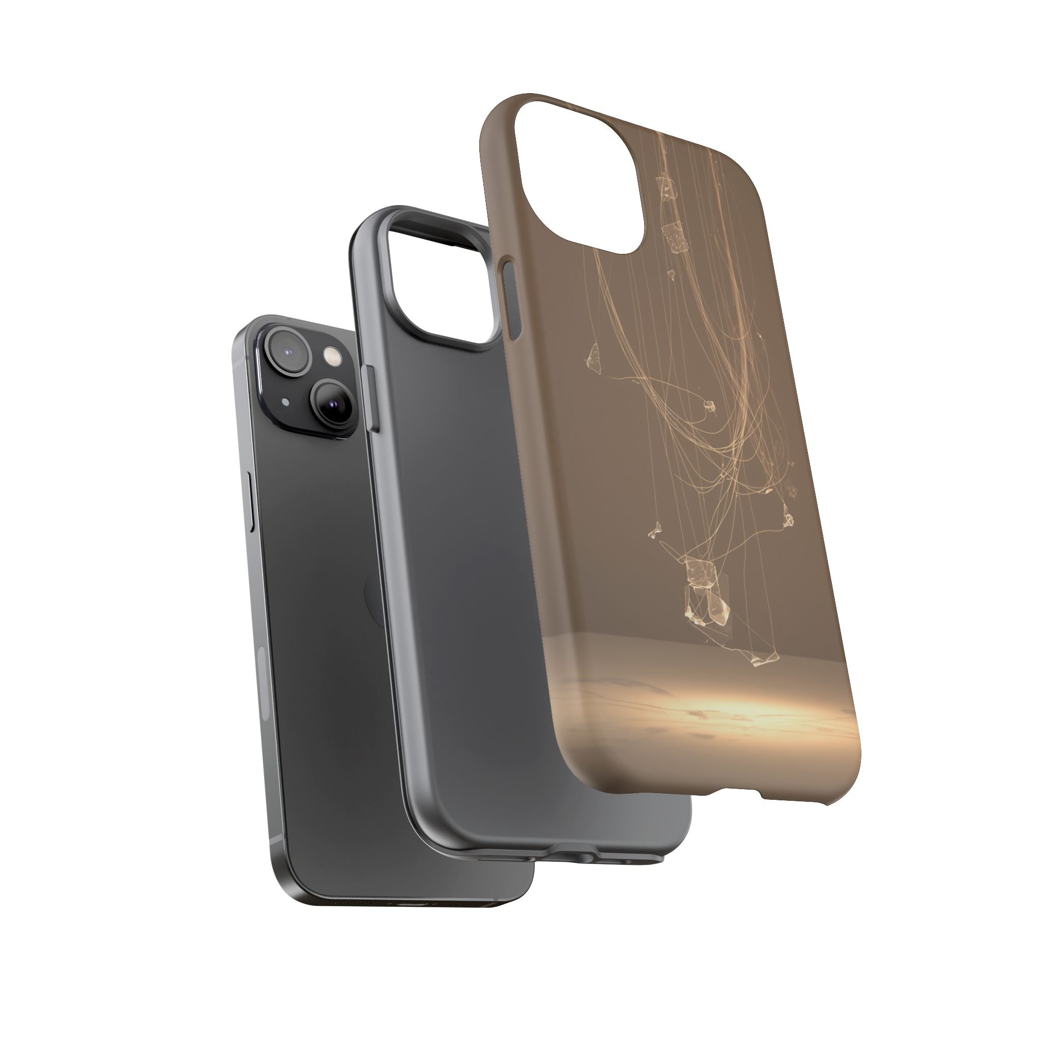 Minimal Swirl - Tough Phone Case