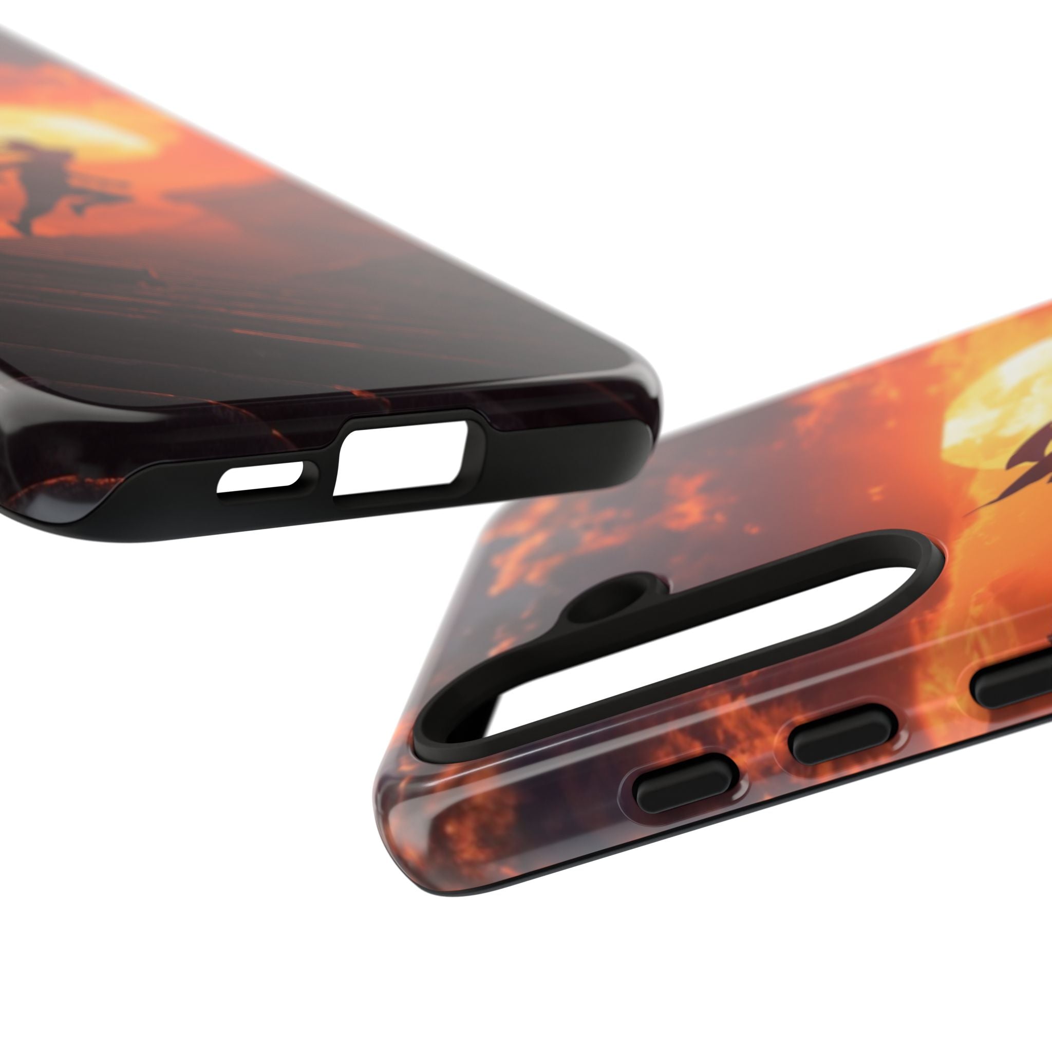 Ninja Sunset - Tough Phone Case