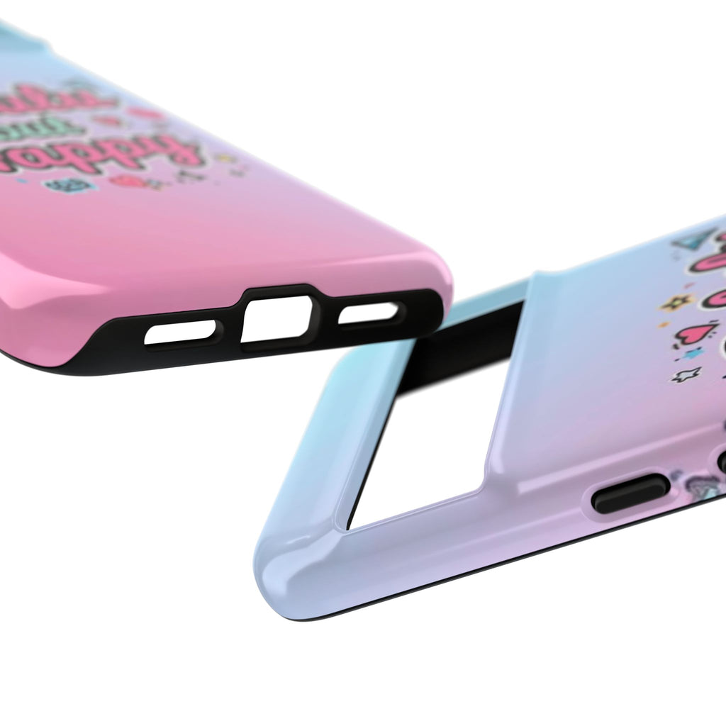Delulu but Happy - Tough Phone Case