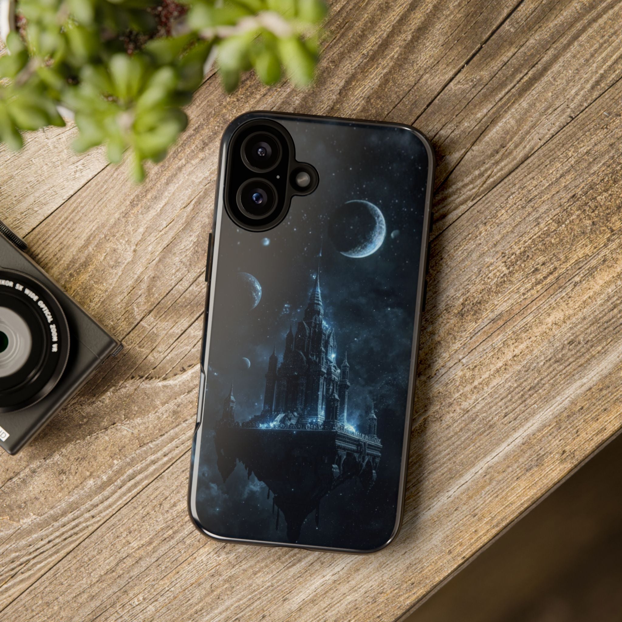 Dark Floating Castle - Tough Phone Case