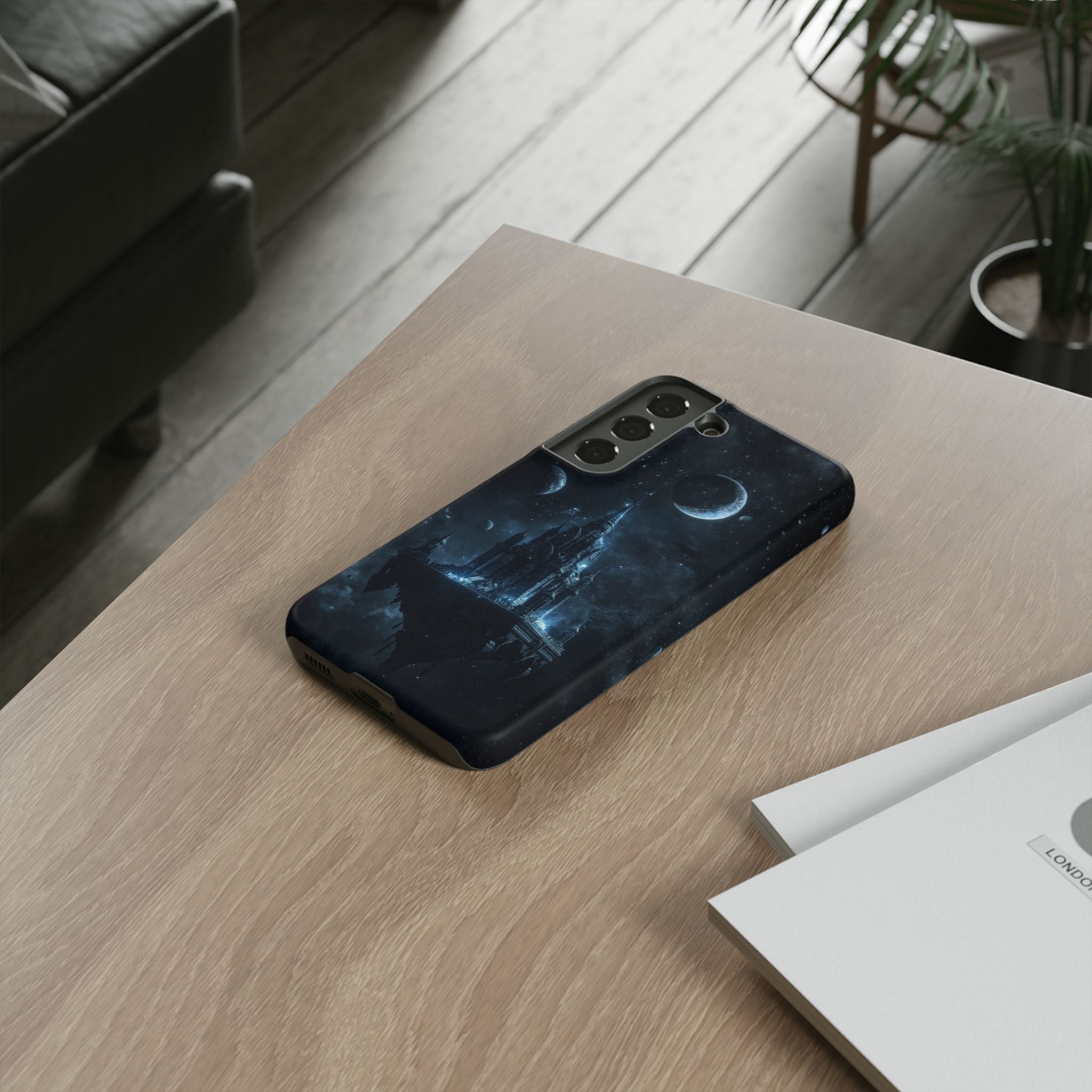 Dark Floating Castle - Tough Phone Case