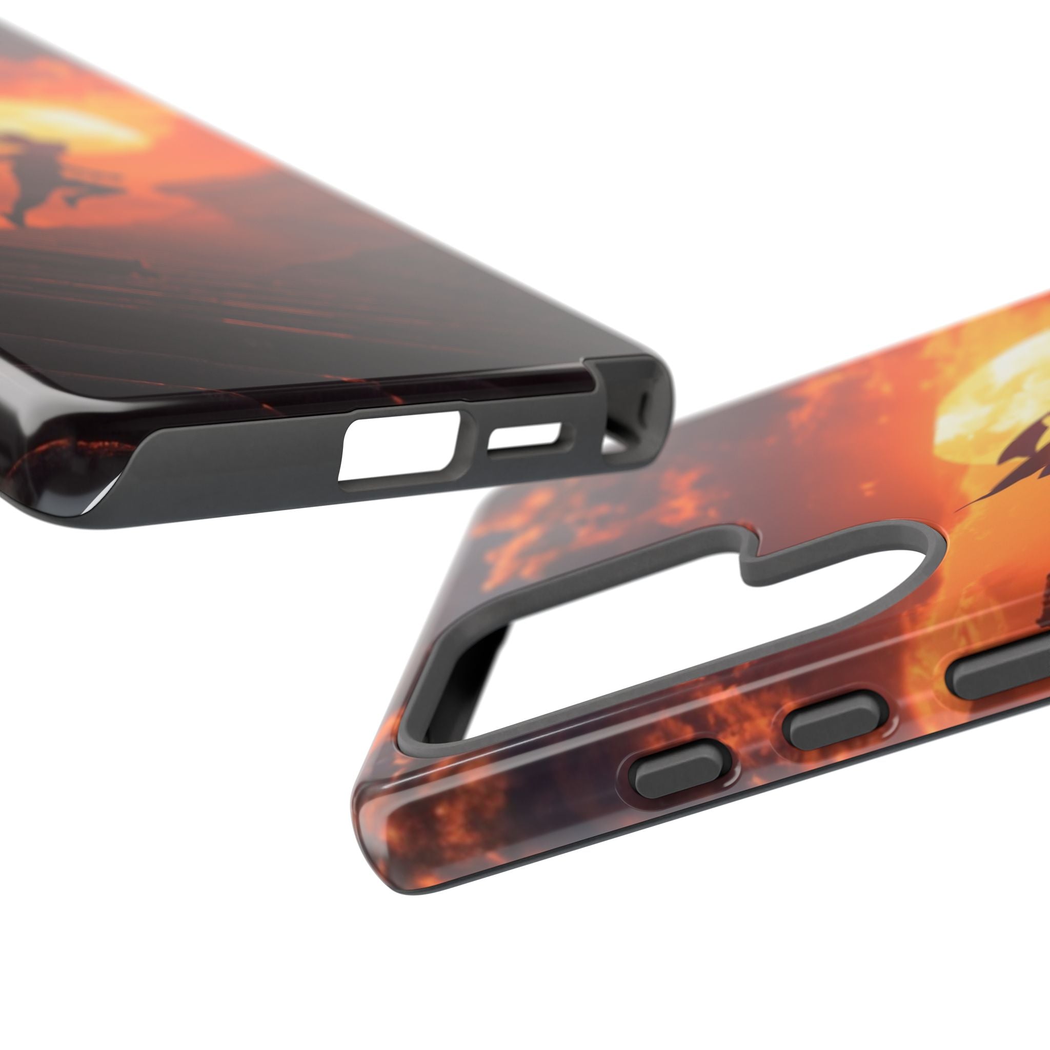 Ninja Sunset - Tough Phone Case