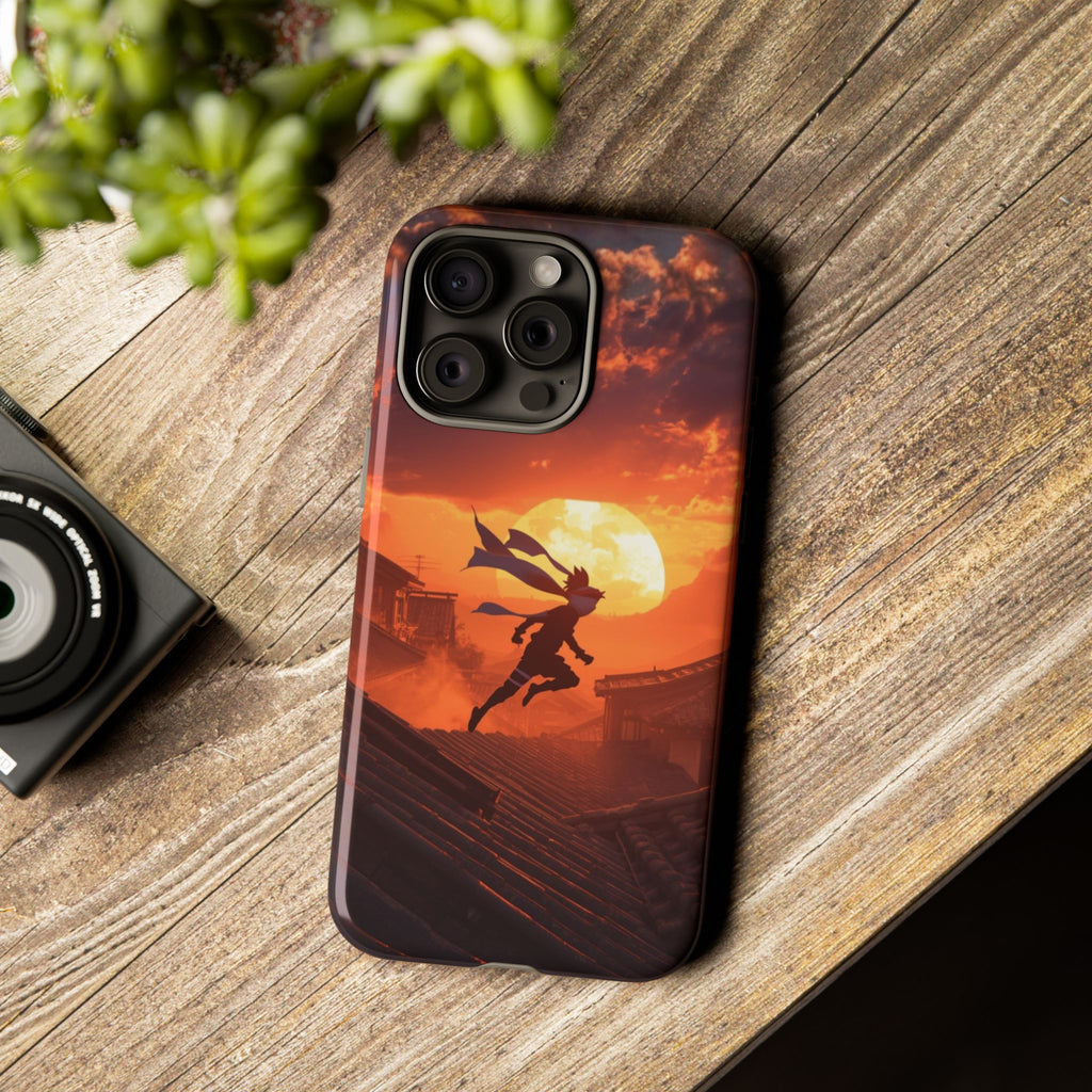 Ninja Sunset - Tough Phone Case